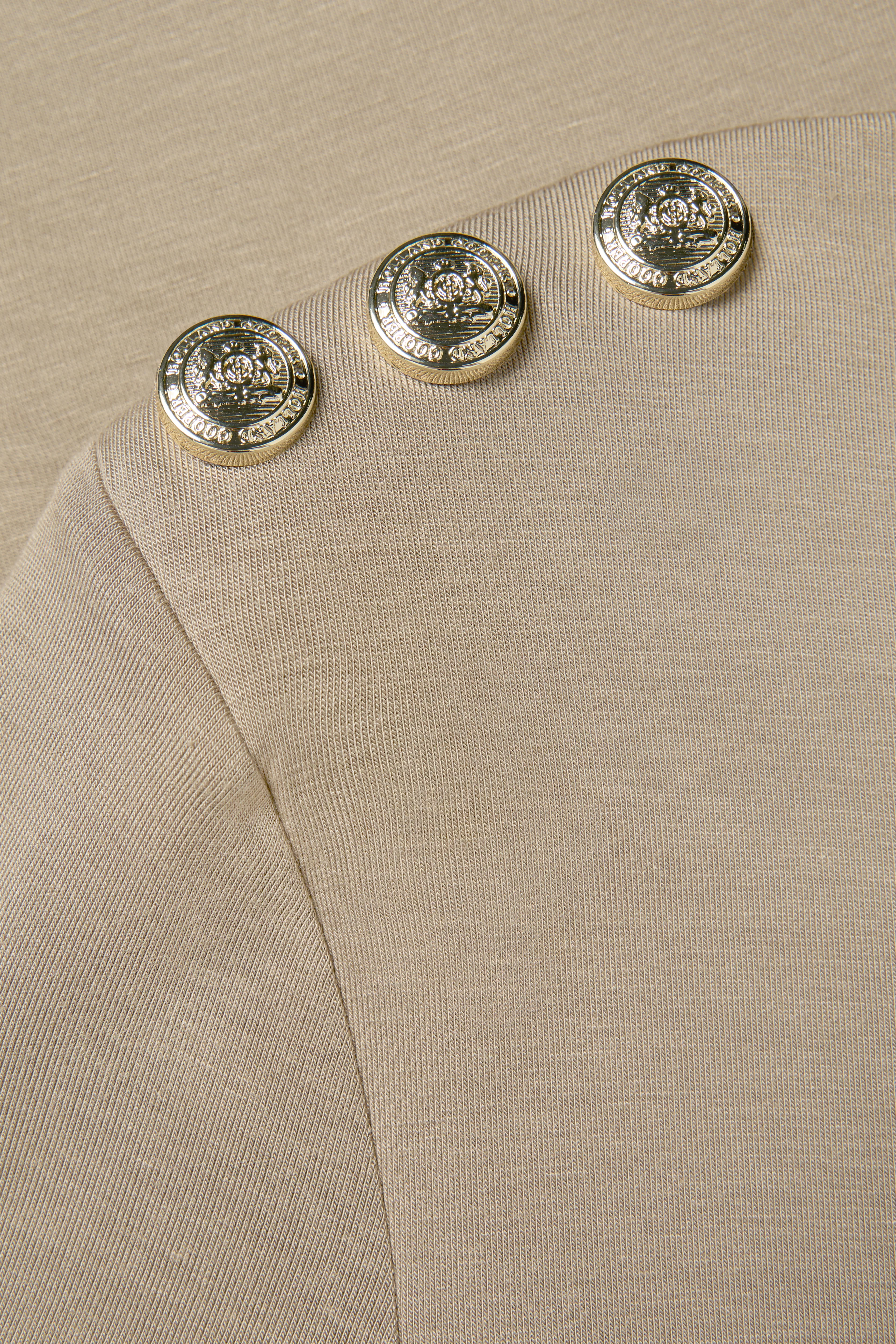 Harper Long Sleeve Top (Taupe) - Image 7