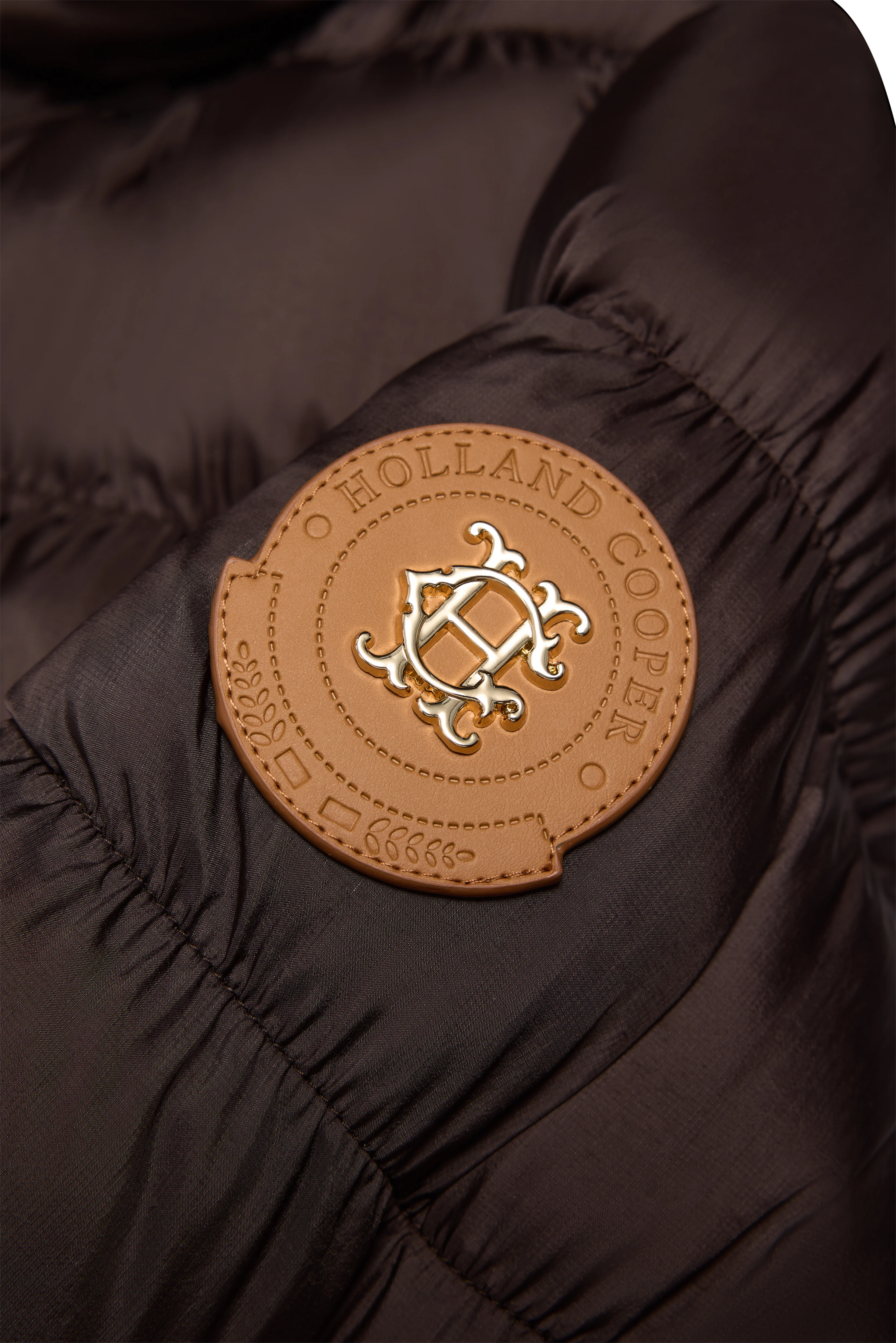 Harrow Padded Jacket (Chocolate) - Image 10
