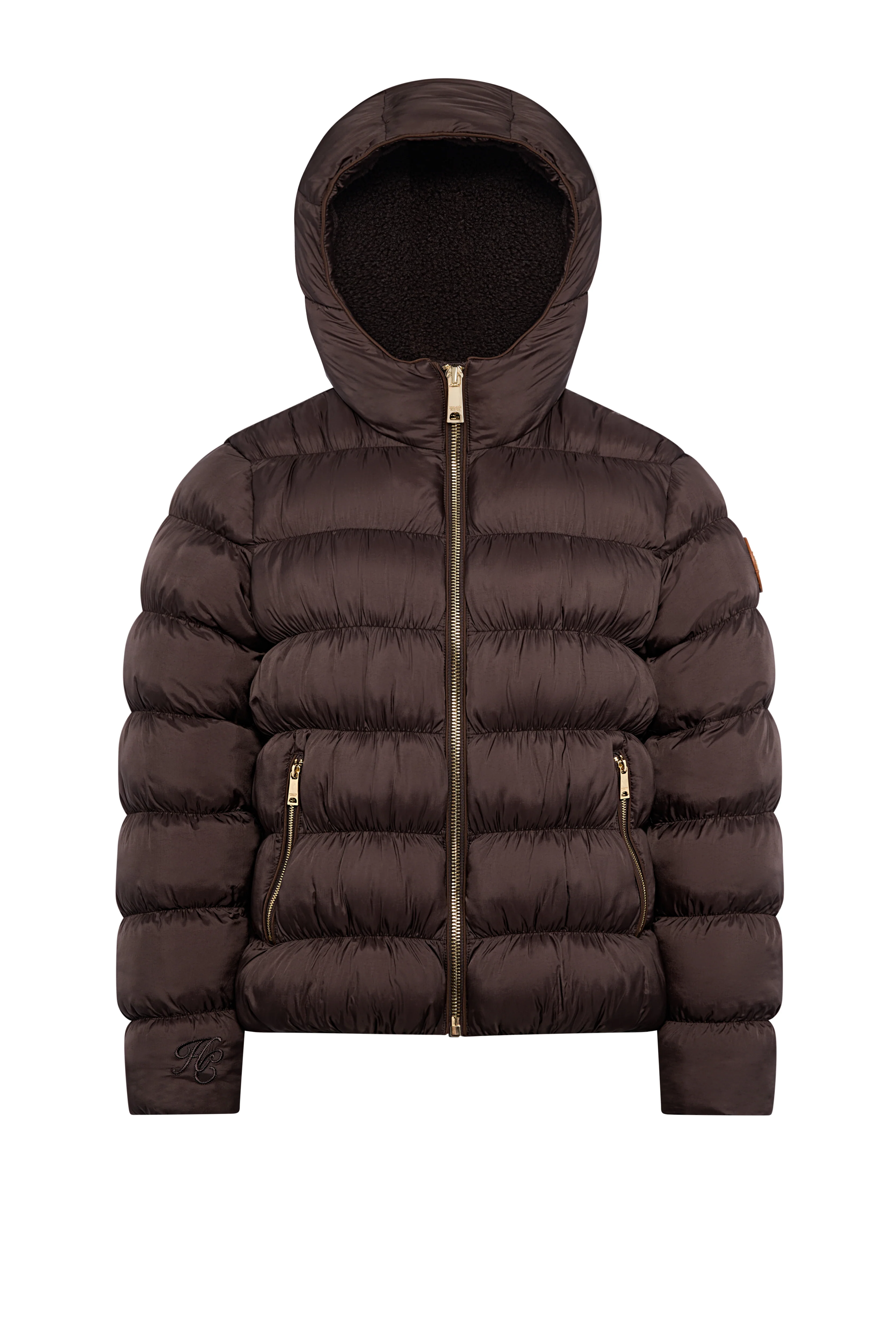 Harrow Padded Jacket (Chocolate) - Image 4