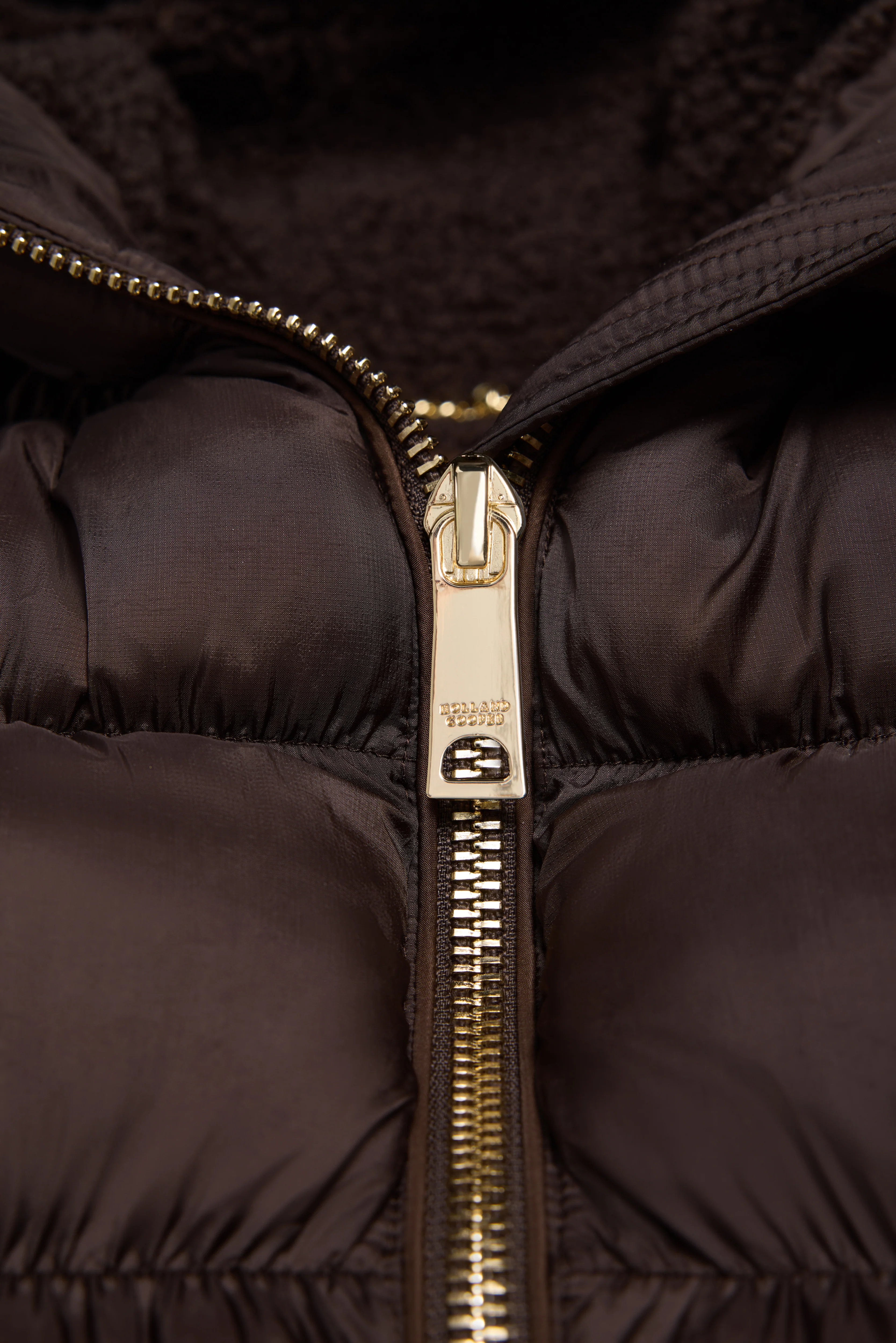 Harrow Padded Jacket (Chocolate) - Image 9