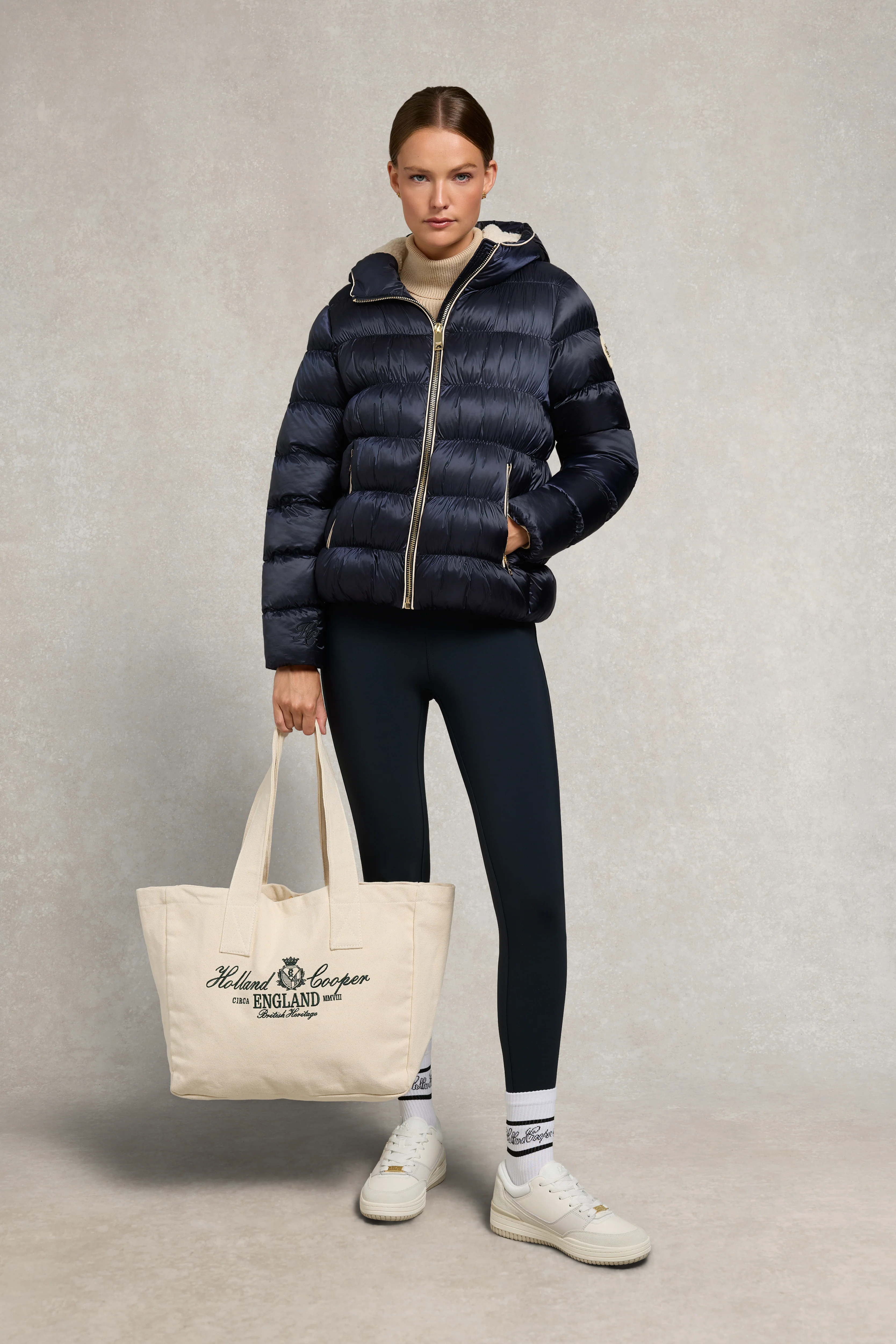 Harrow Padded Jacket (Ink Navy) - Image 3