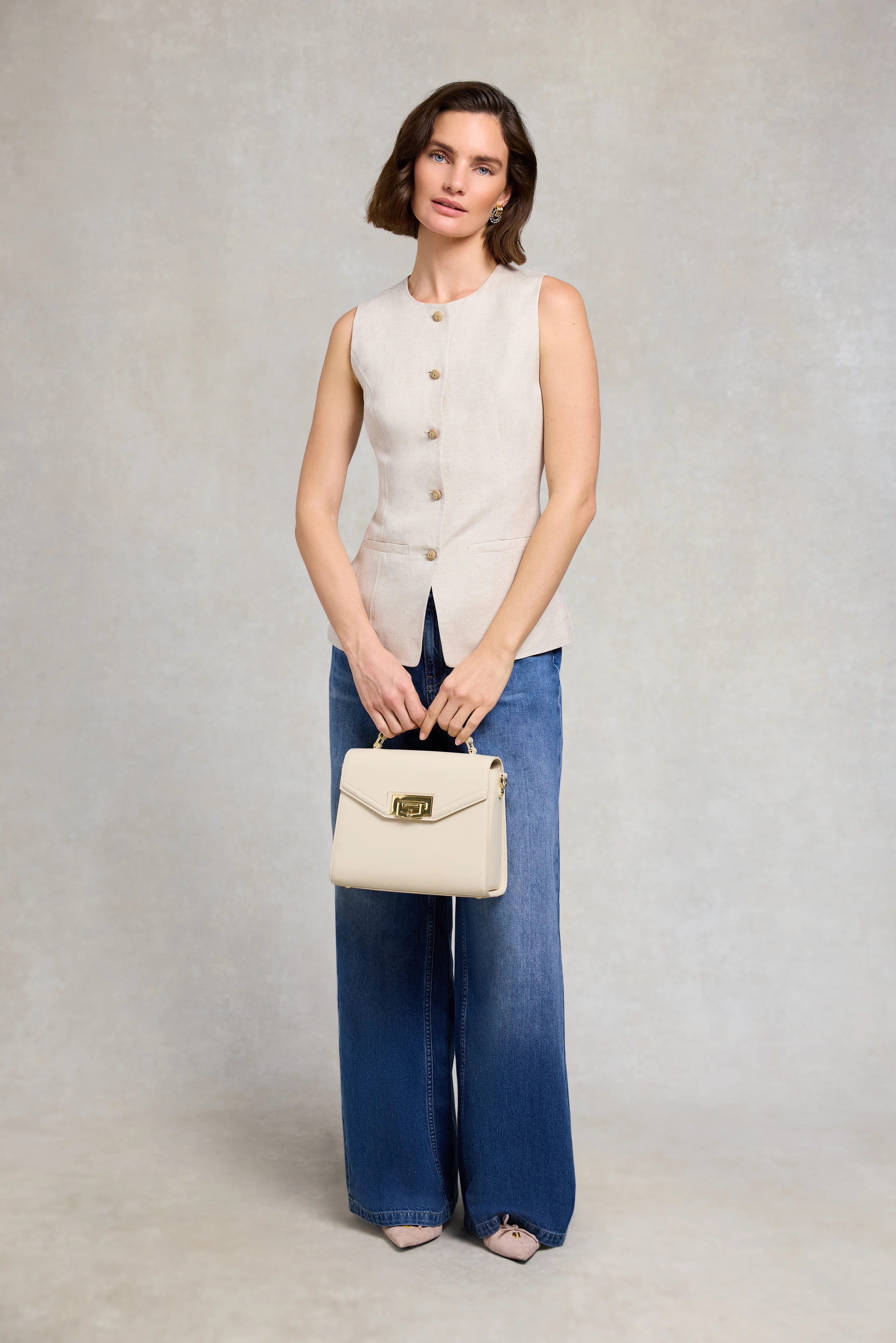 Hazelton Waistcoat (Natural) - Image 4