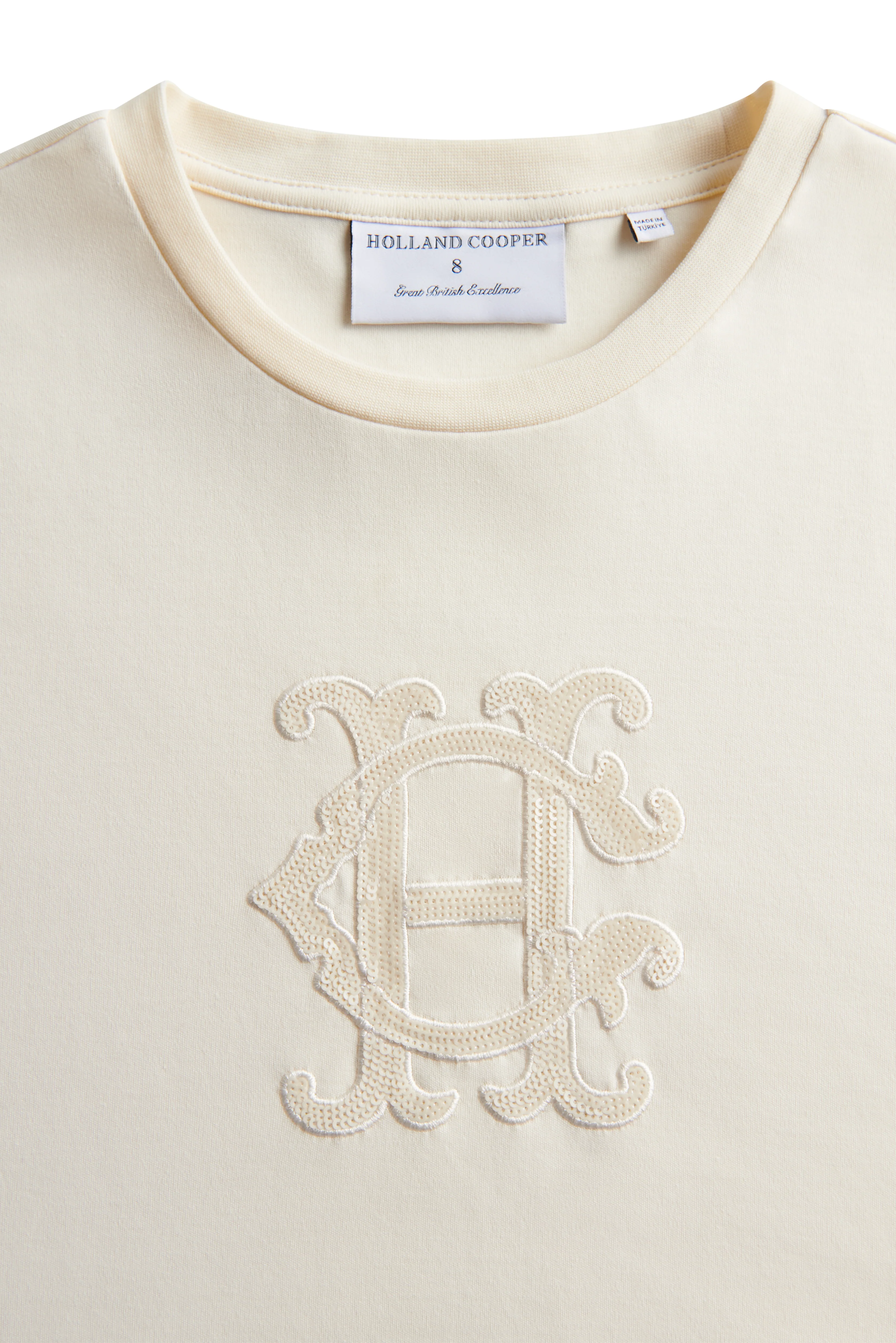 HC Motif Tee (Ecru) - Image 8
