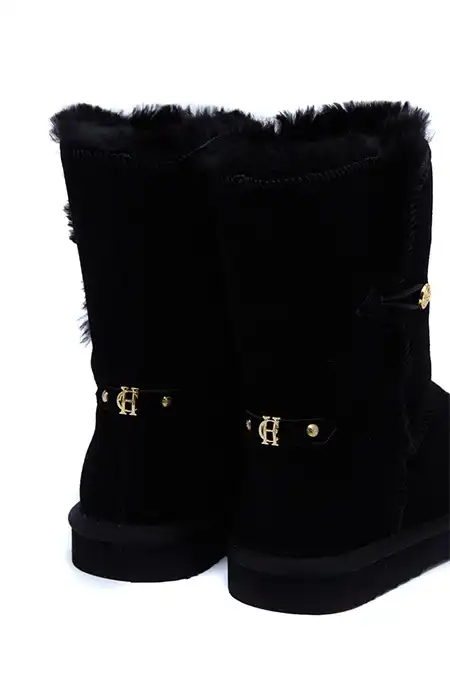 HC Shearling Boot (Black) - Image 5