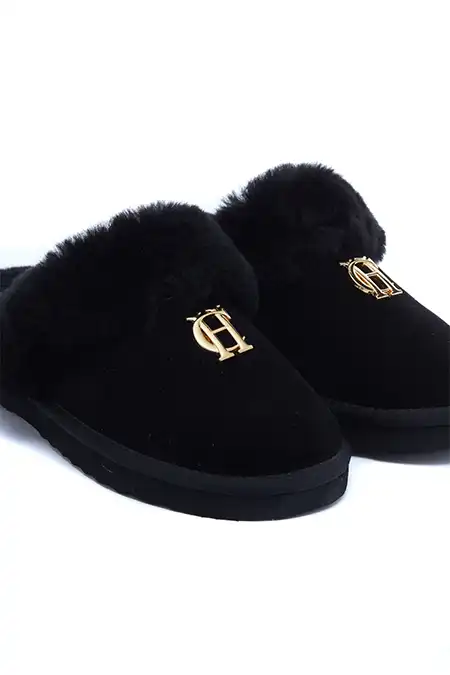 HC Shearling Slipper (Black) - Image 5