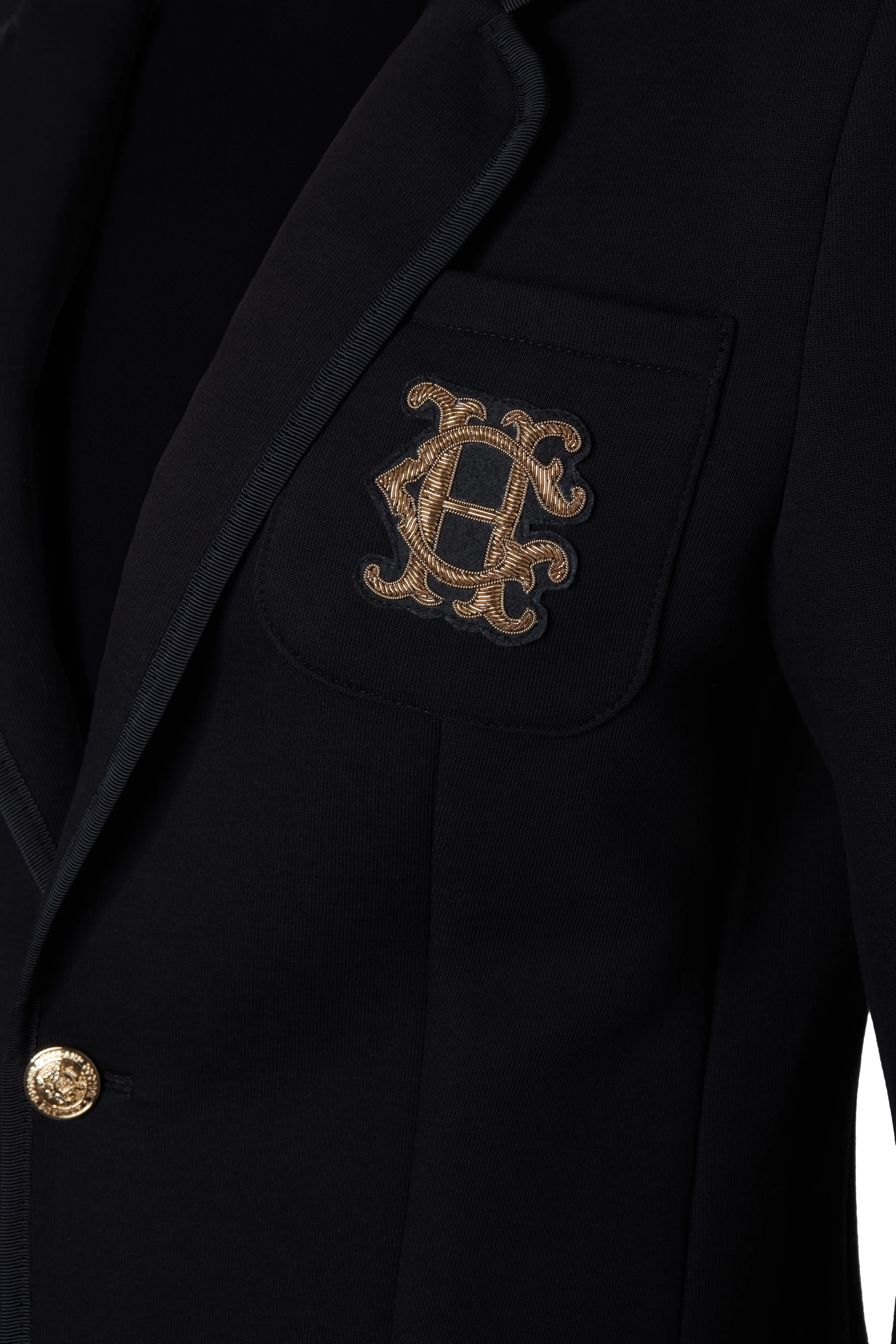 Henley Blazer (Black Black) - Image 10