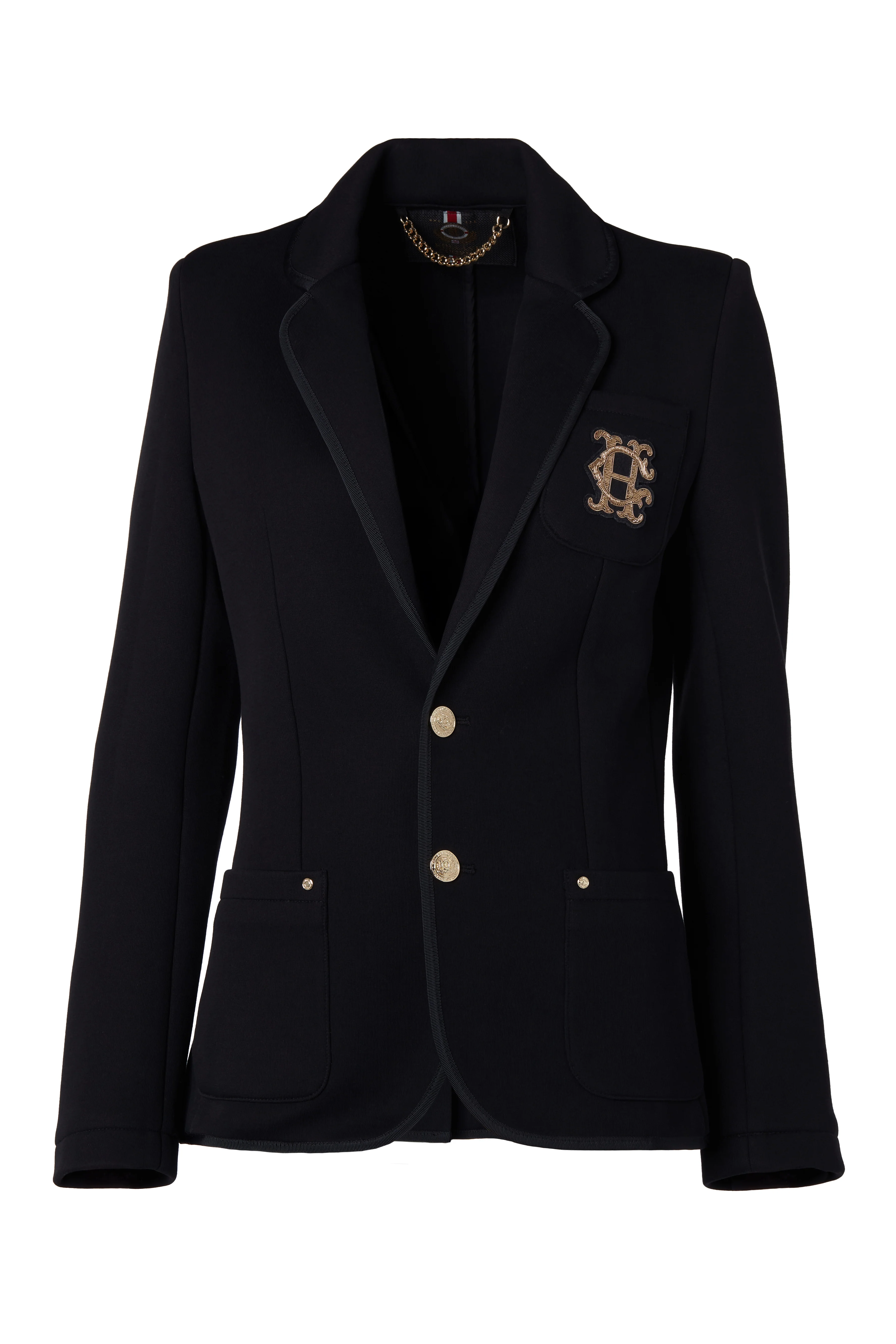 Henley Blazer (Black Black) - Image 7