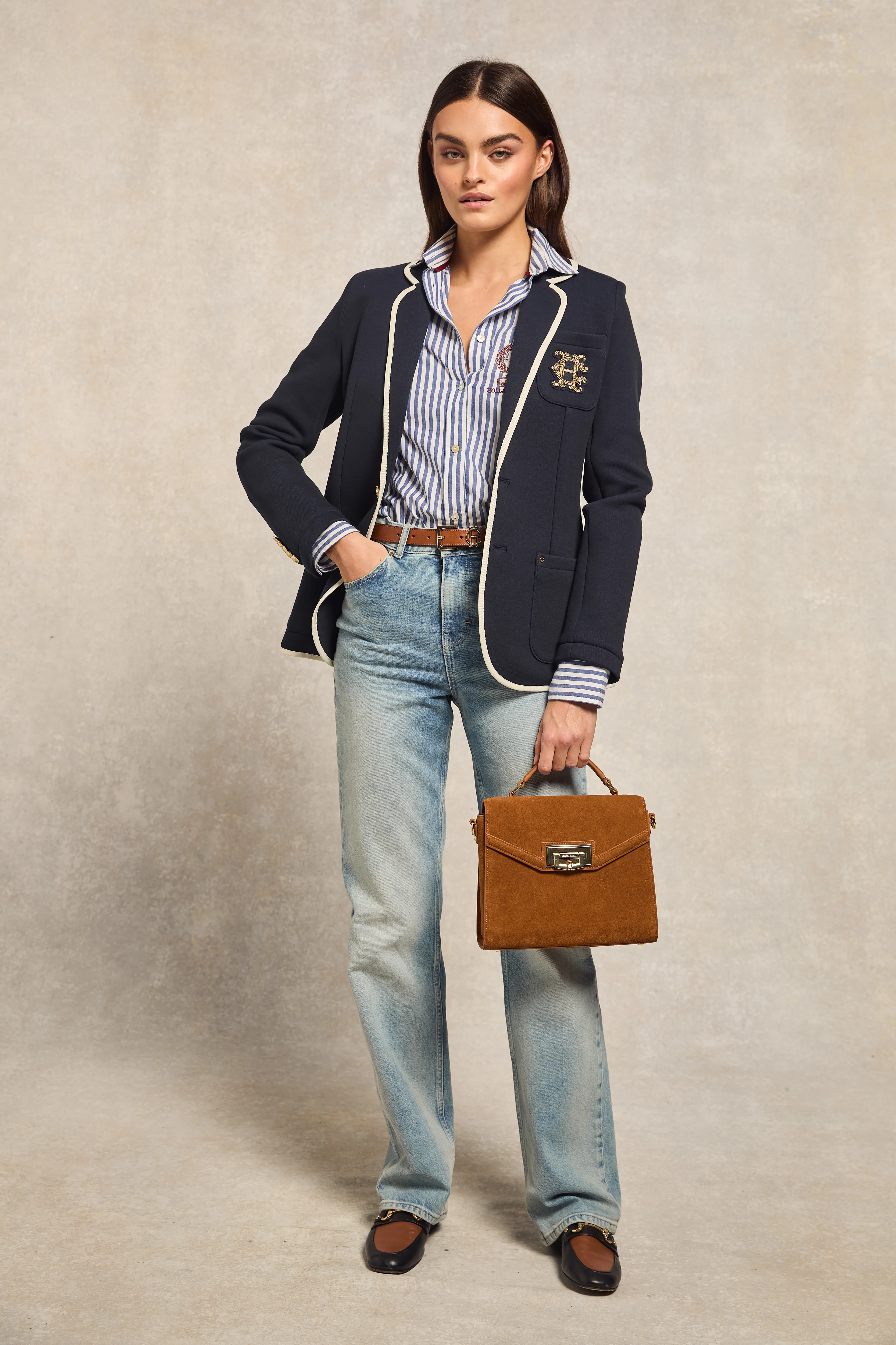 Henley Blazer (Ink Navy) - Image 3
