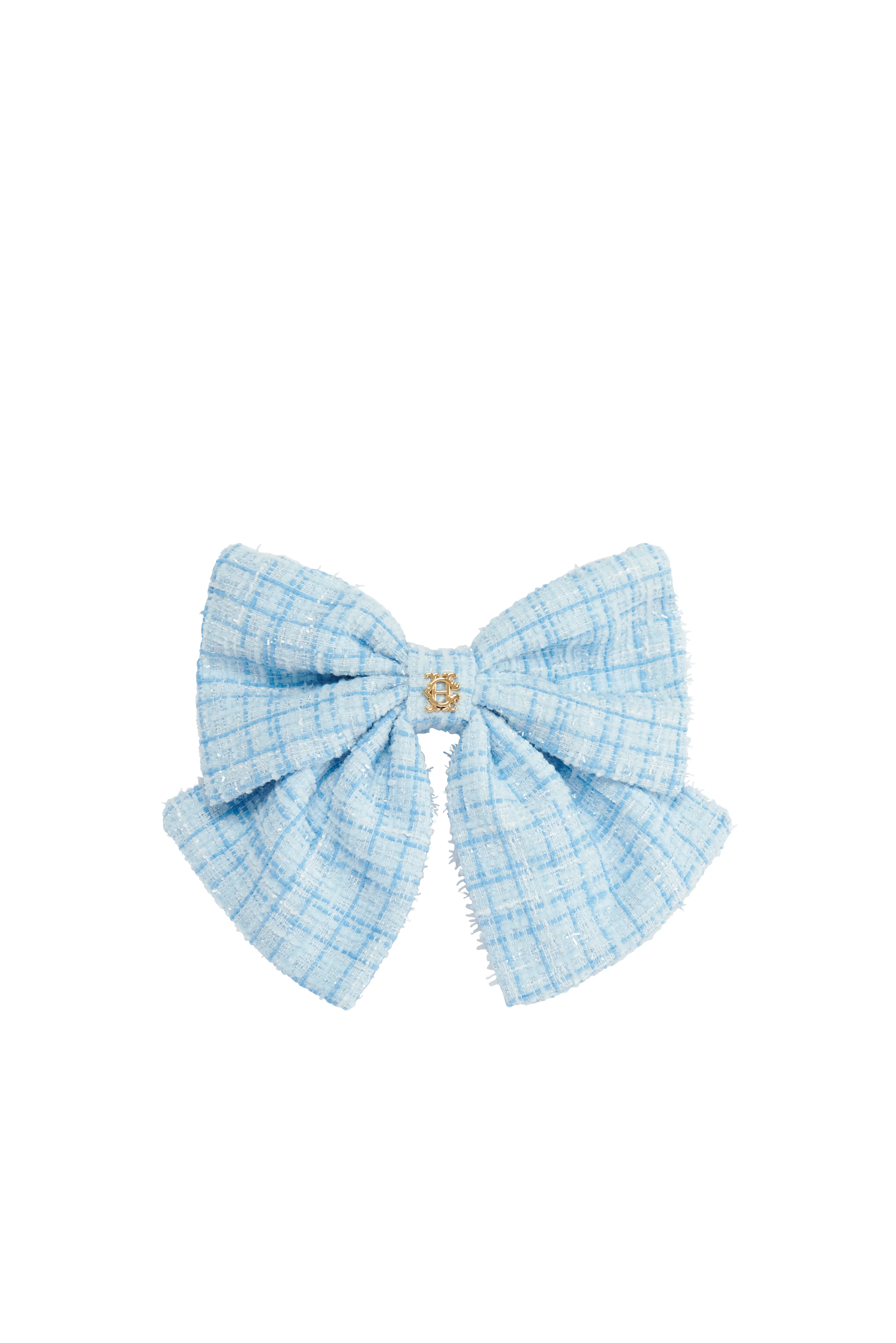 Heritage Bow (Ice Blue Boucle)