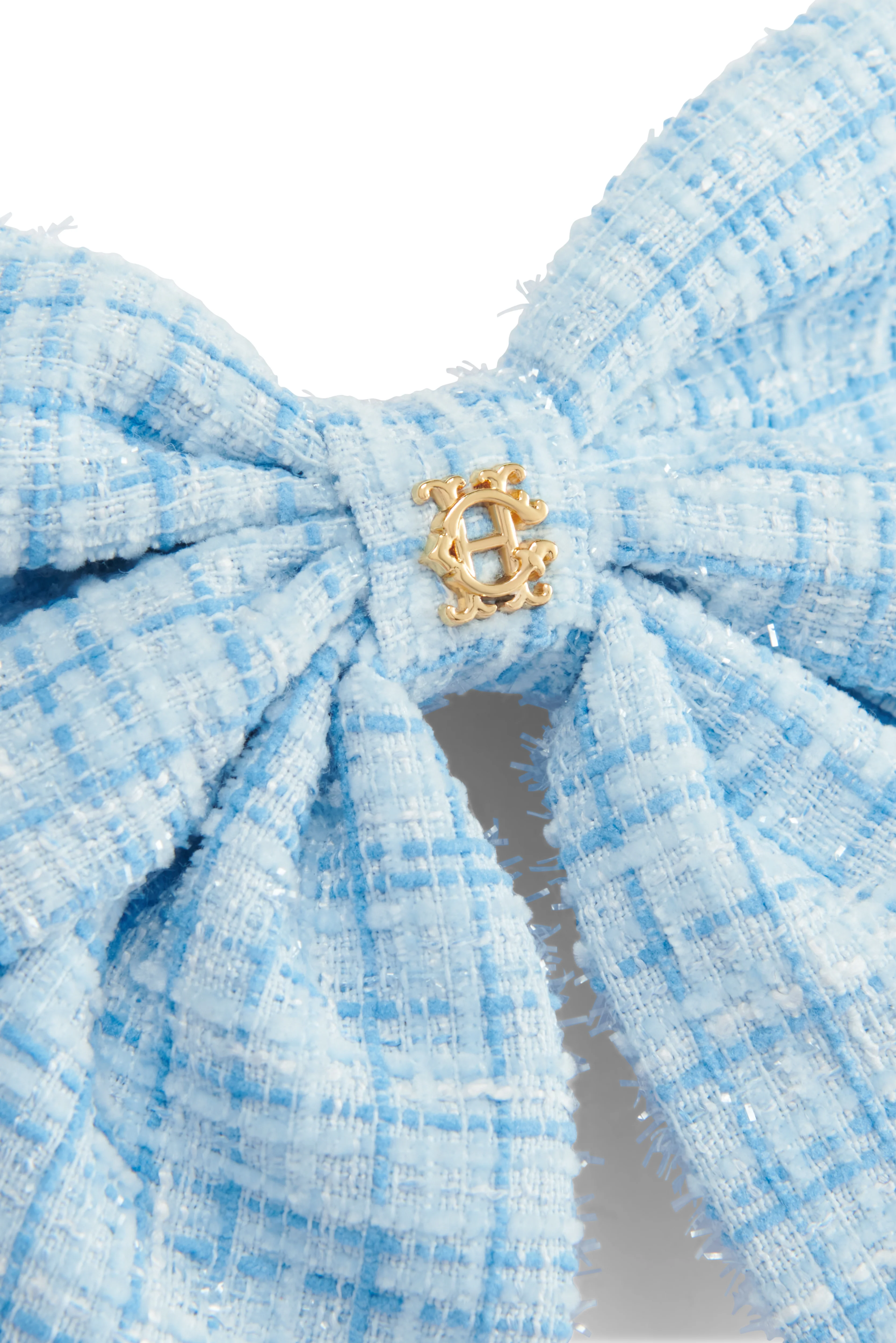 Heritage Bow (Ice Blue Boucle) - Image 3