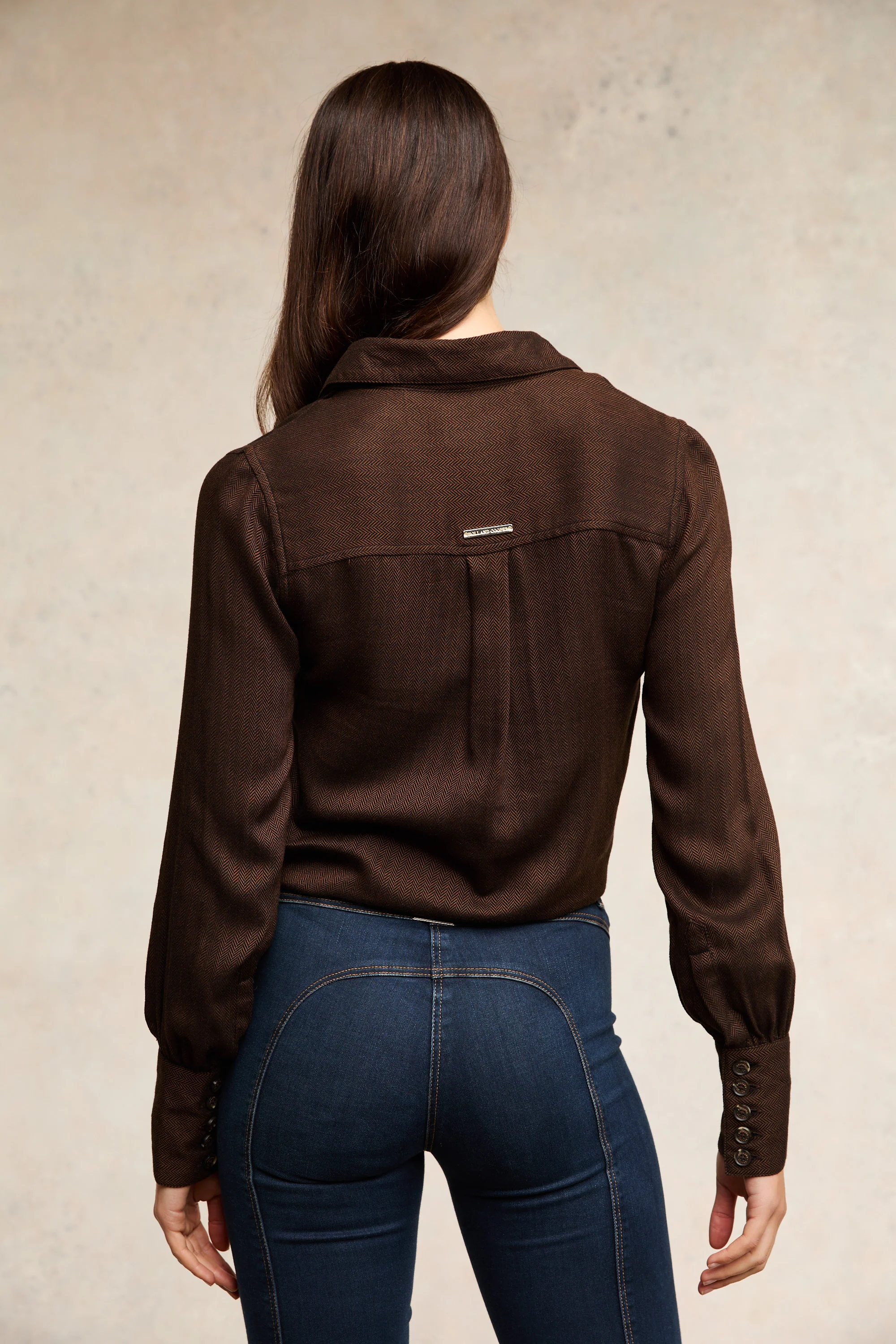 Heritage Shirt (Tobacco Herringbone) - Image 6