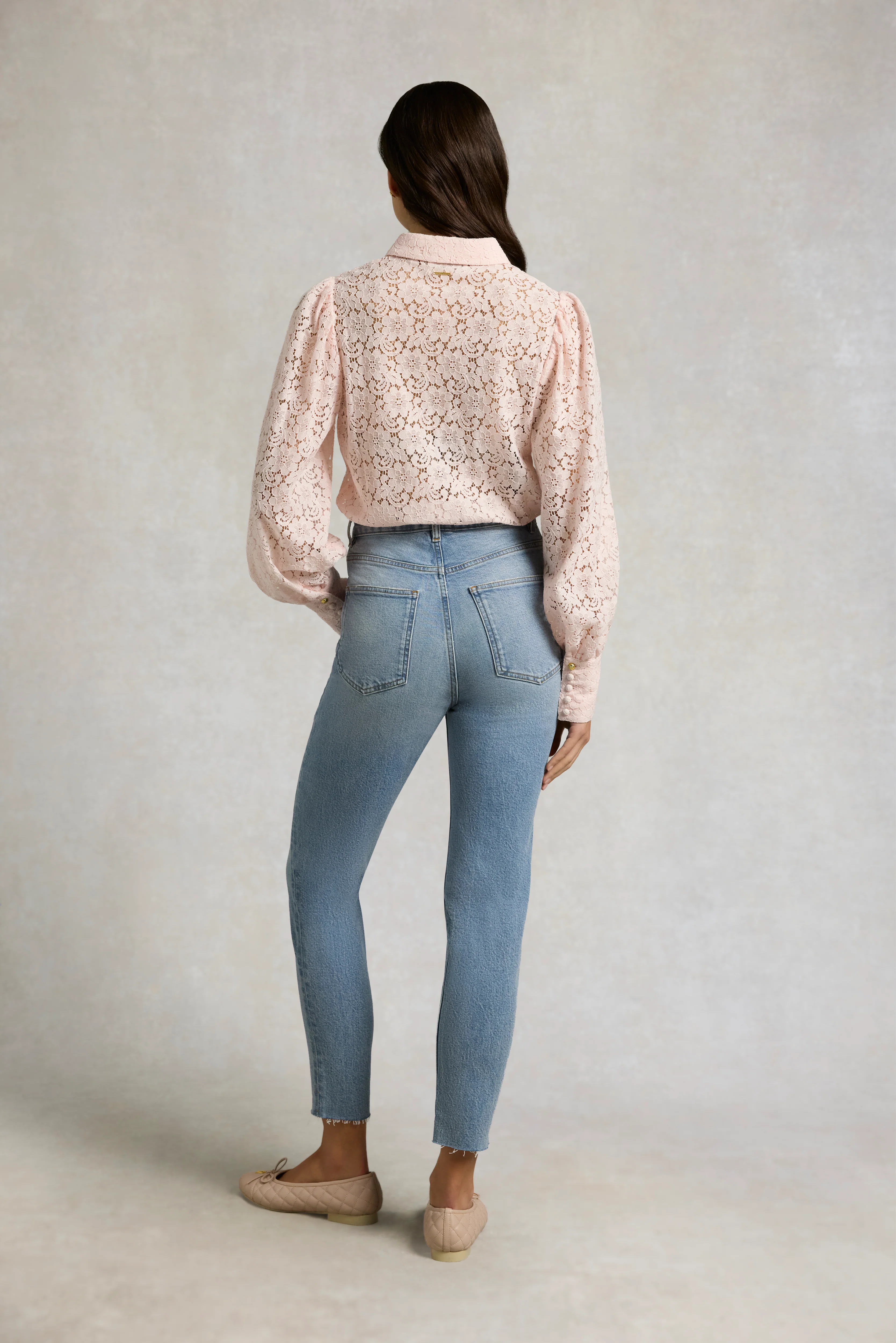 High Rise Slim Jean (Vintage Denim) - Image 5