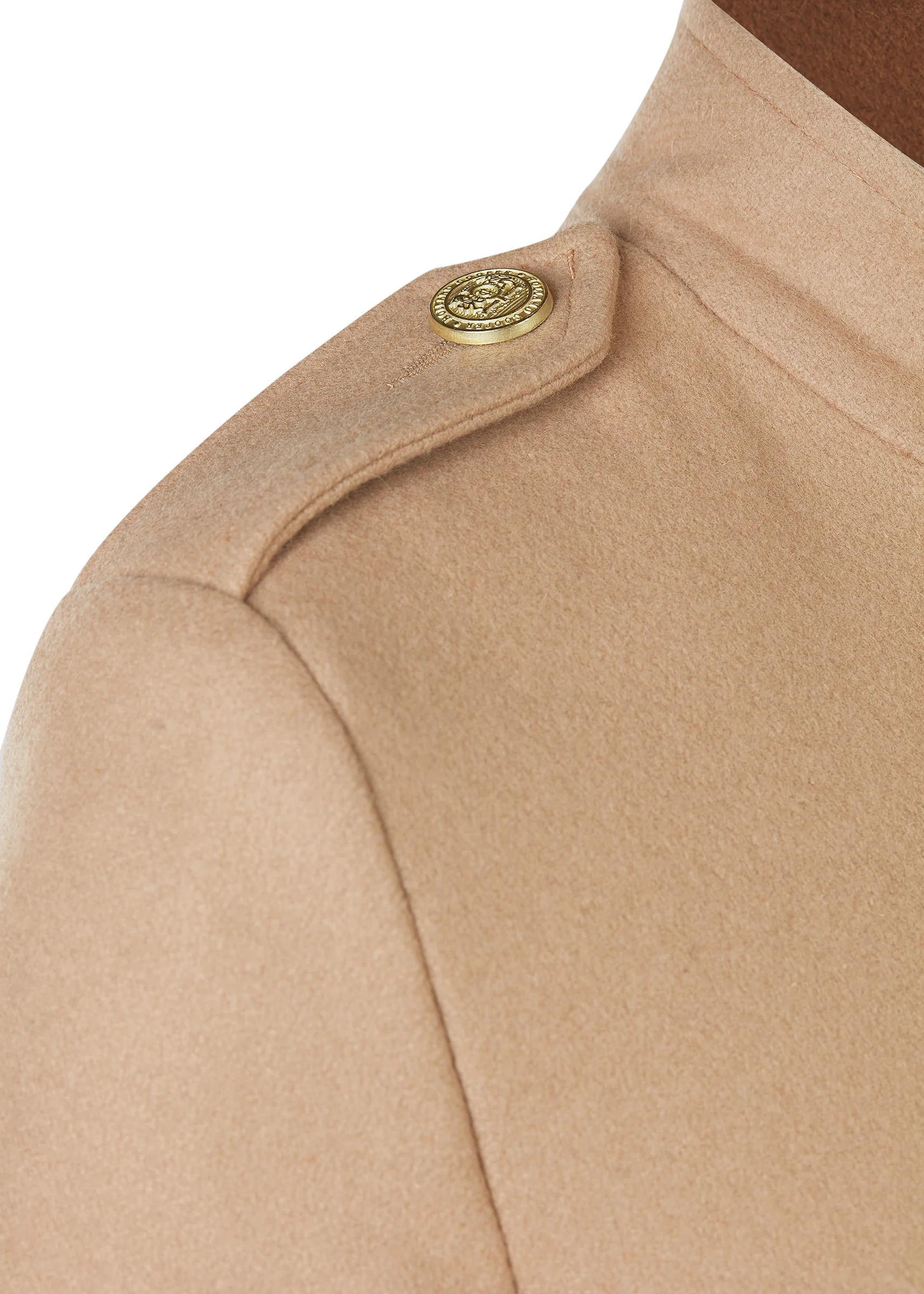 Highbury Cape Coat (Camel) - Image 6