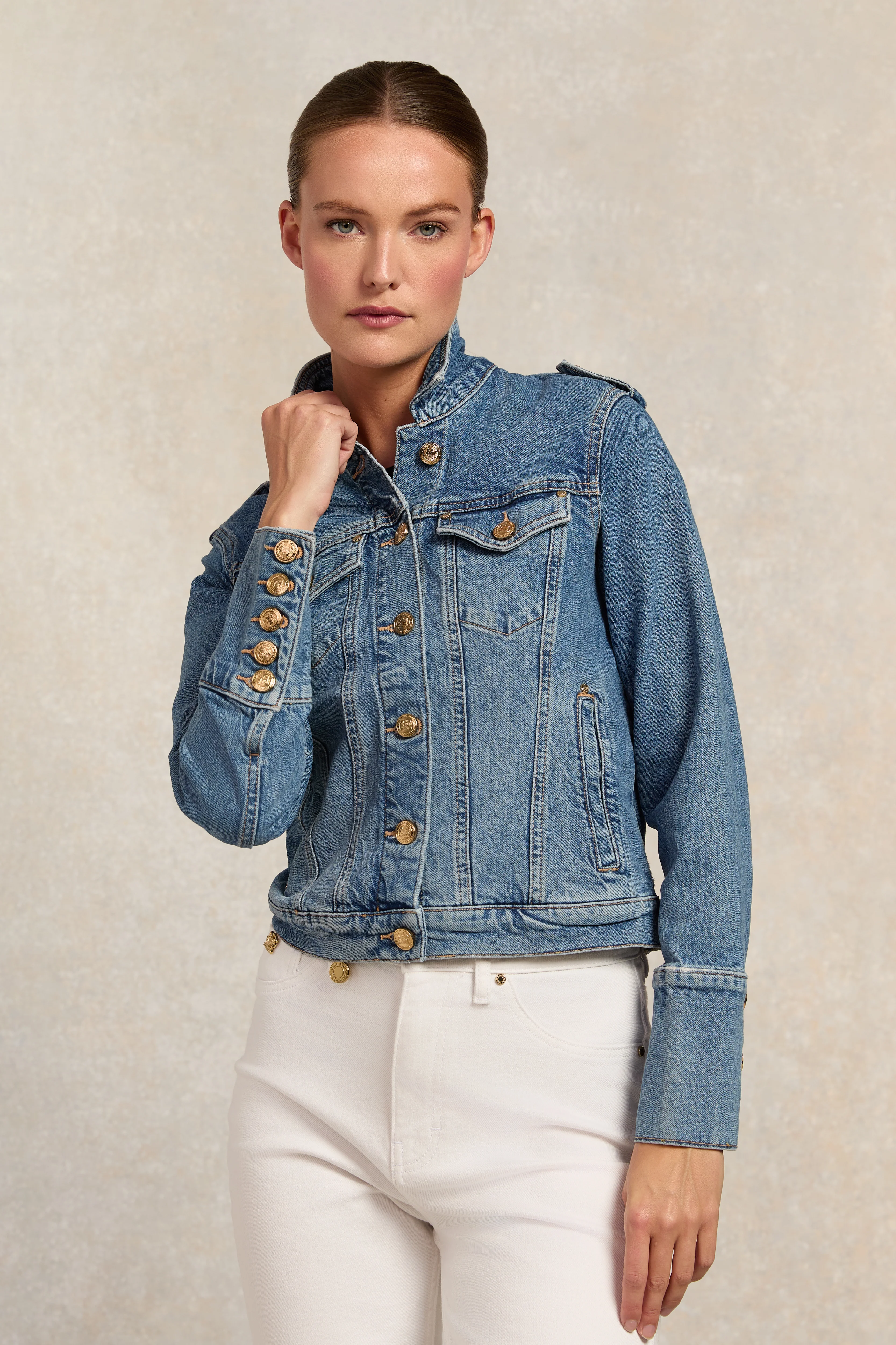 Iconic Denim Jacket (Classic Indigo) - Image 7