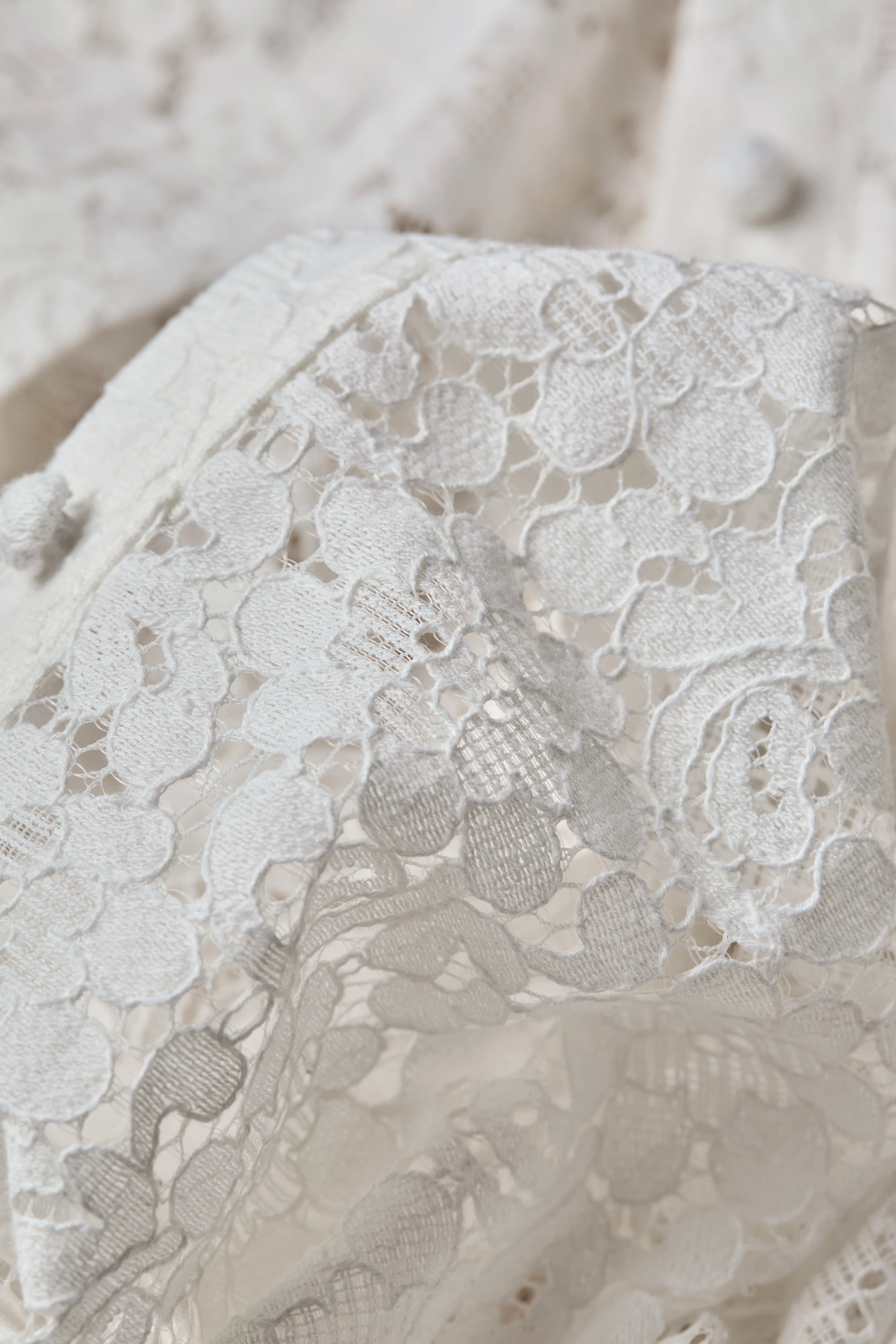 Iona Lace Shirt (Ivory) - Image 10