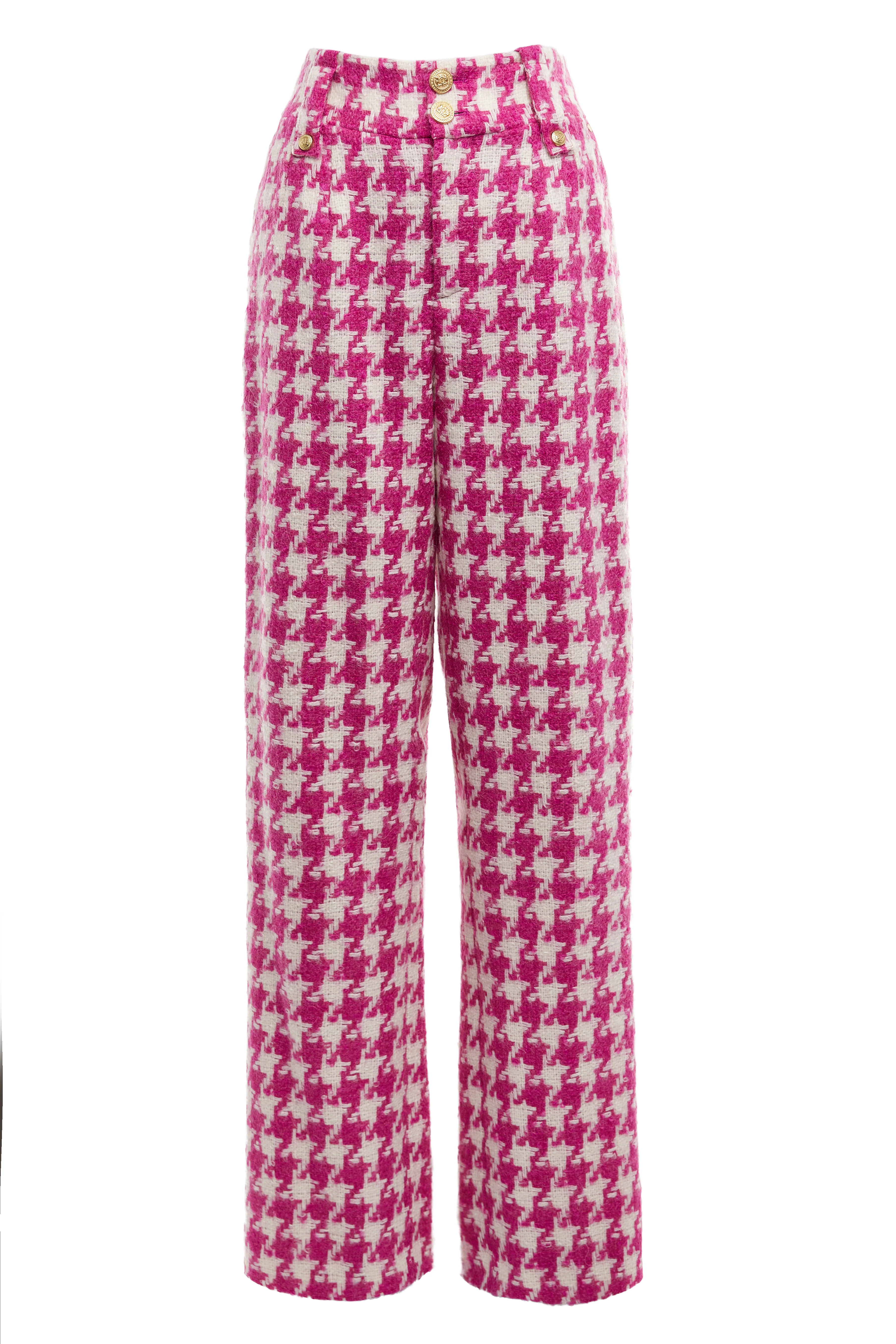 Jade's Hot Pink Houndstooth Look (Hot Pink Large Scale Houndstooth) - Image 9