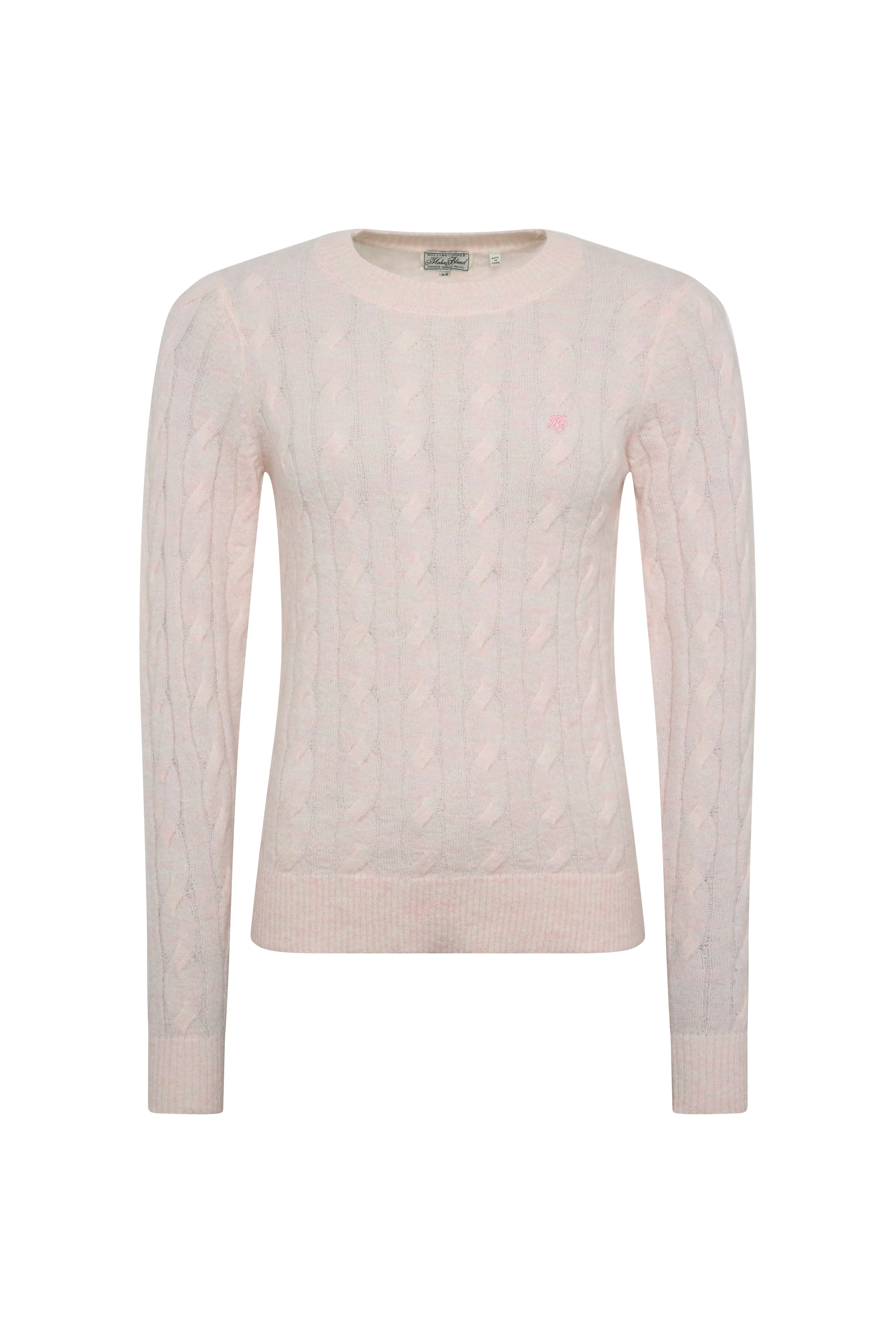 Jasmine Knitted Crew (Palest Pink) - Image 7