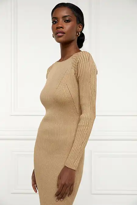 Jessica Maxi Dress (Gold) - Image 5