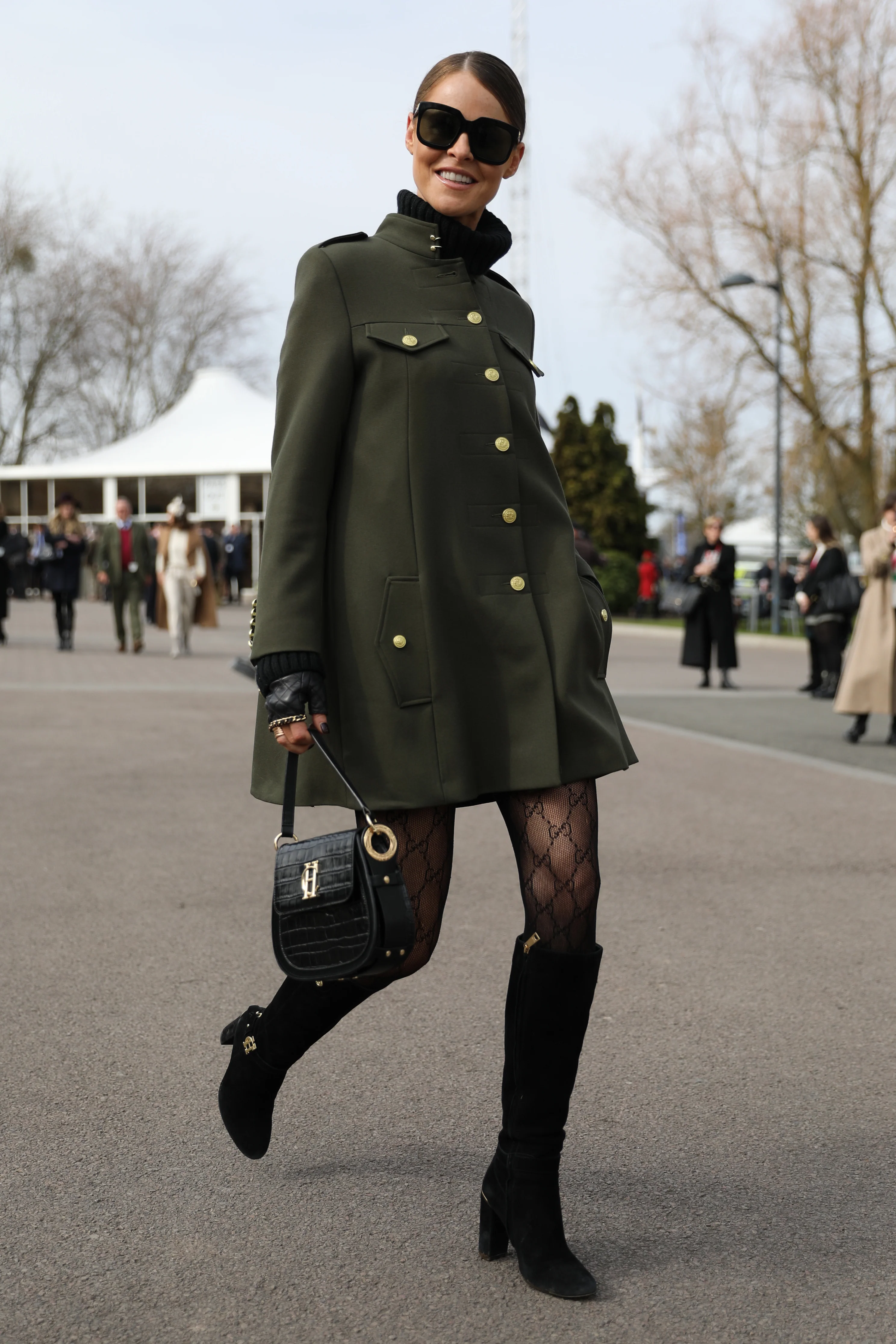 Jade's Khaki Look (Khaki Barathea) - Image 2