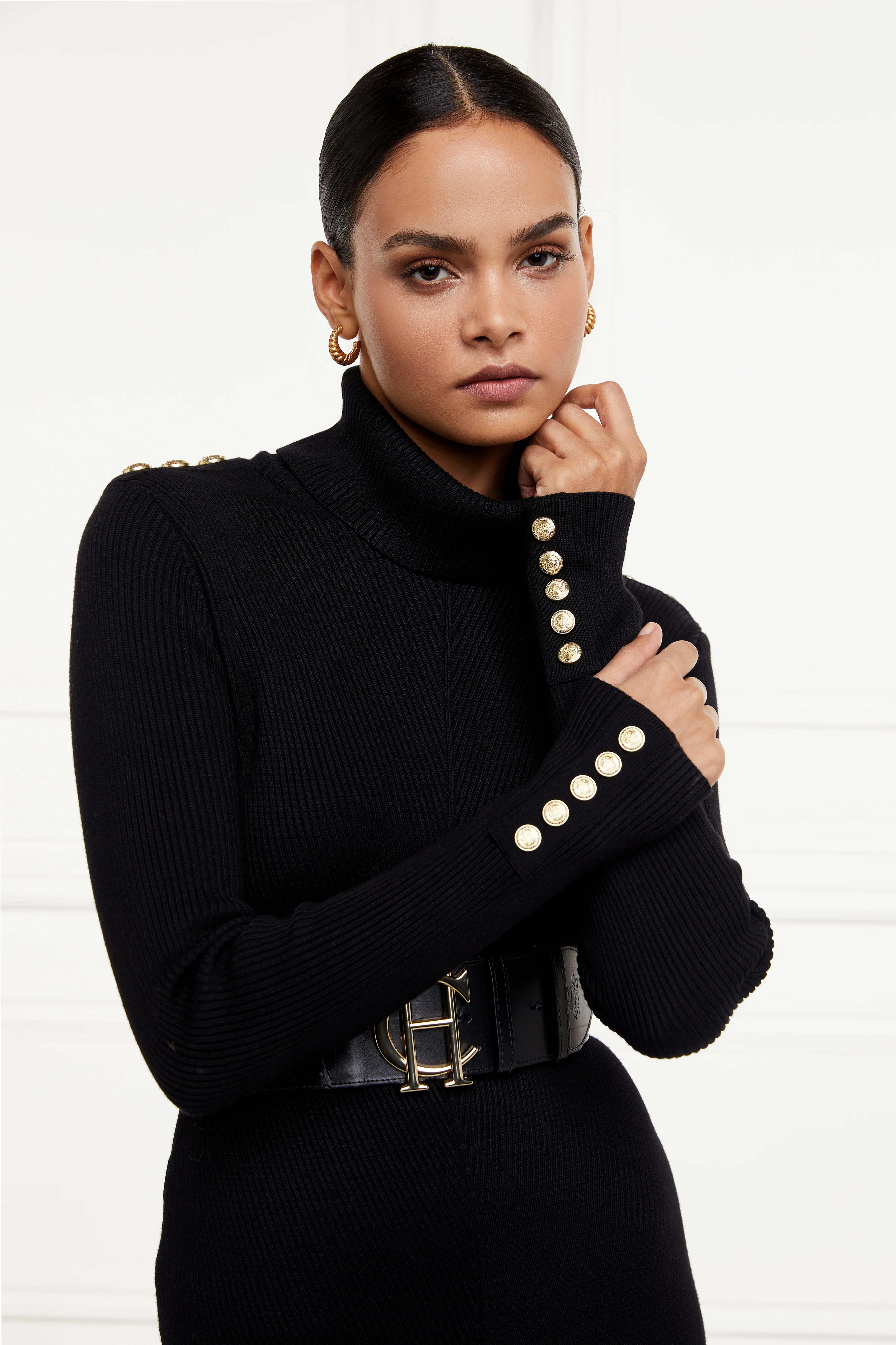 Jade's Khaki Look (Khaki Barathea) - Image 7