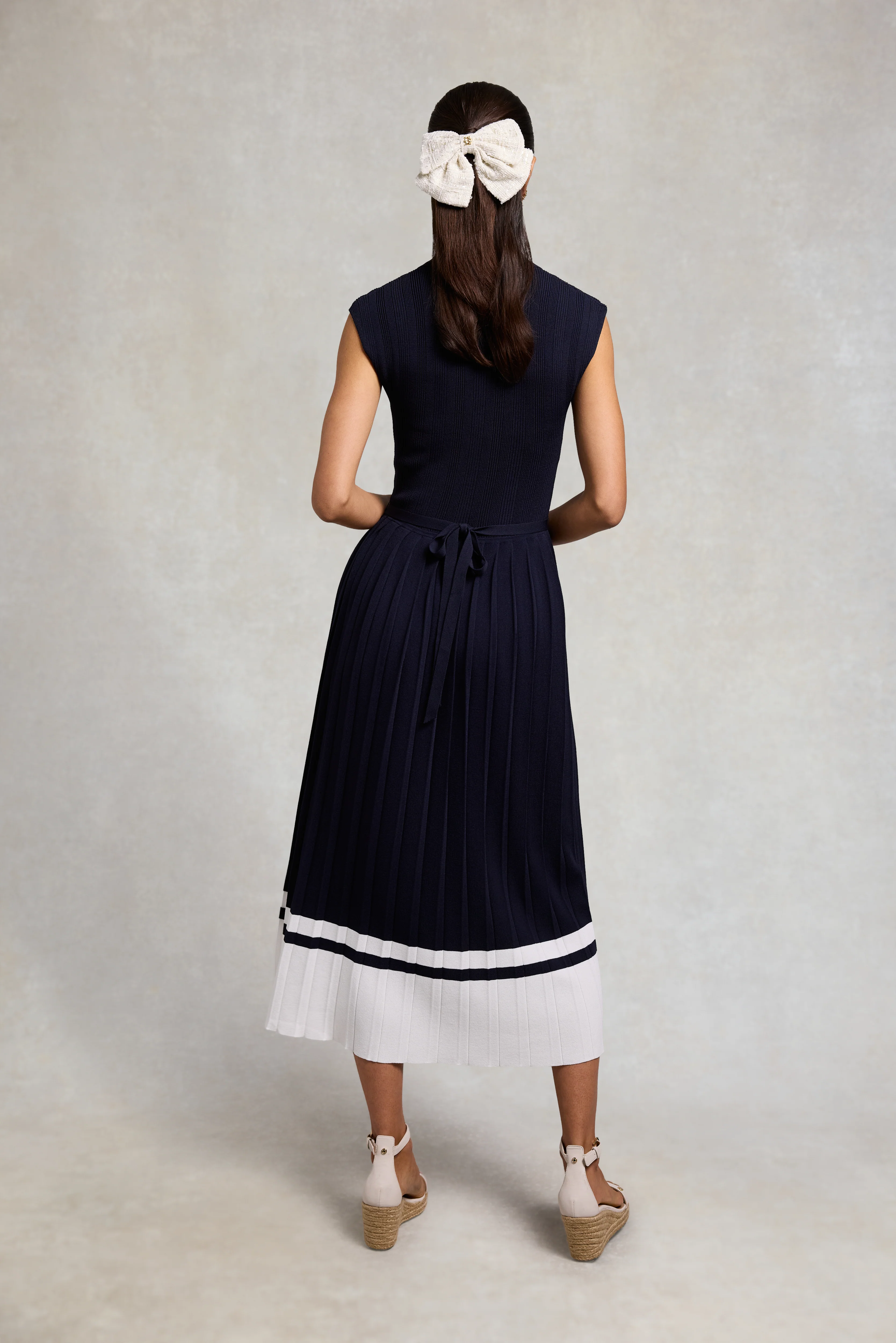 Jolie Dress (Ink Navy Natural) - Image 4