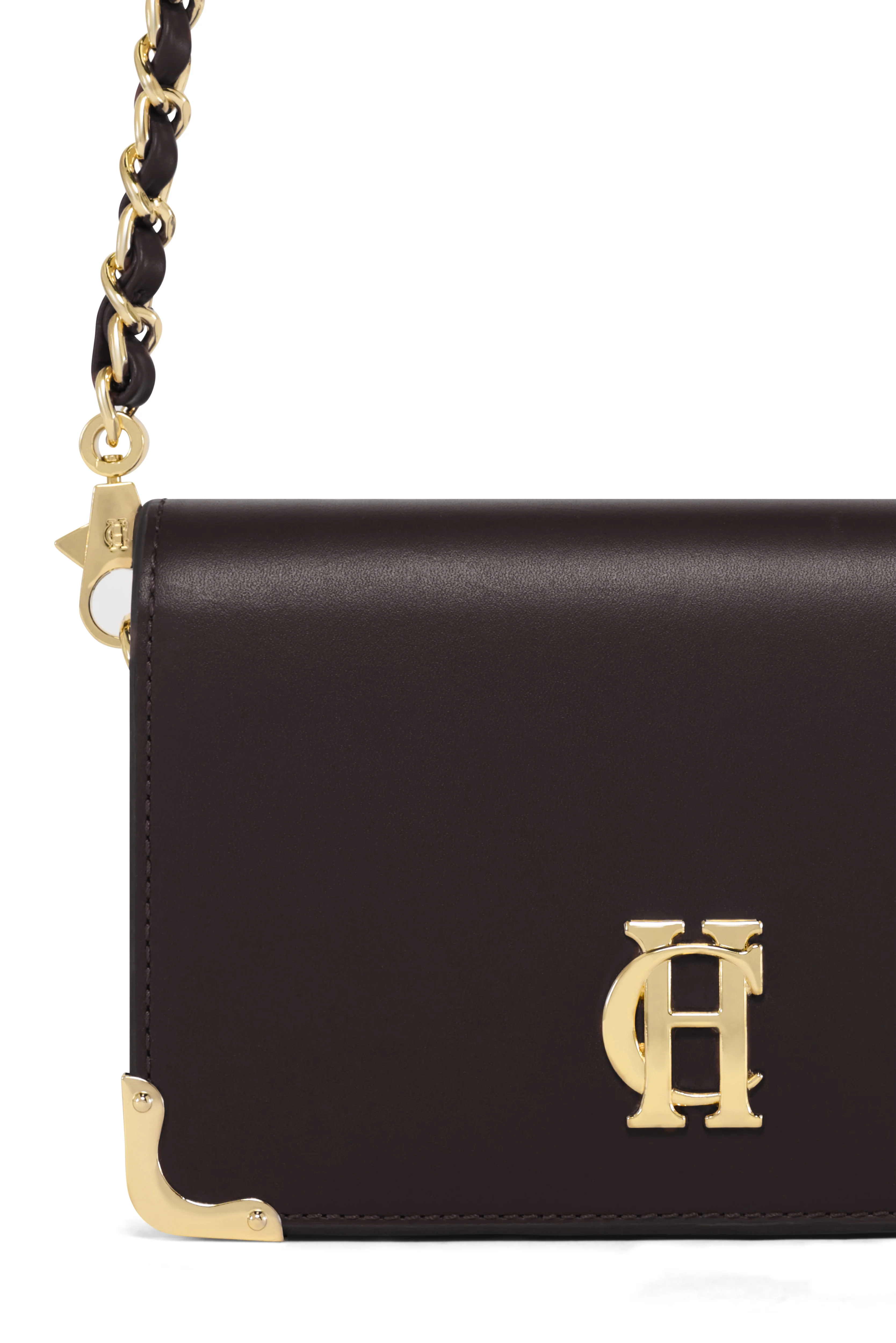 Kensington Crossbody Bag (Chocolate Leather) - Image 4