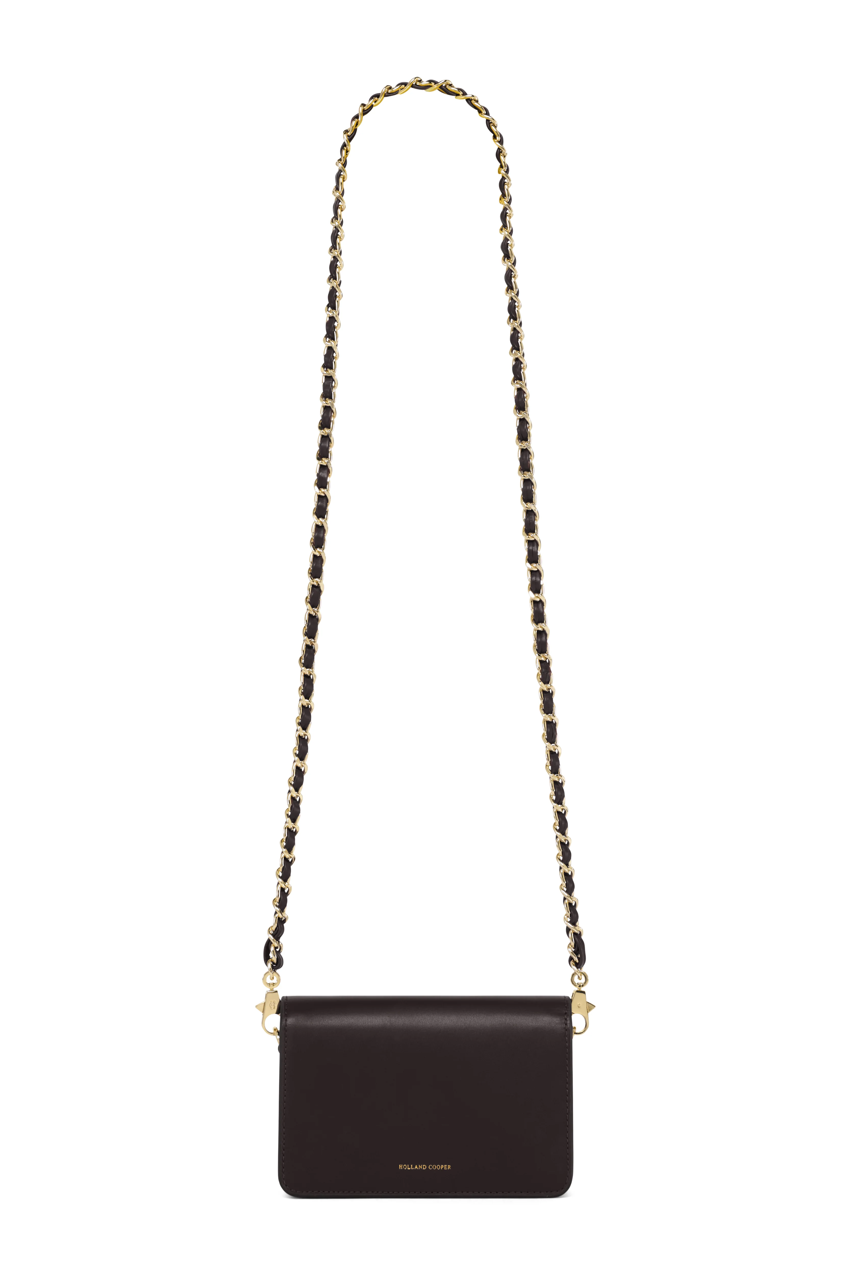 Kensington Crossbody Bag (Chocolate Leather) - Image 6