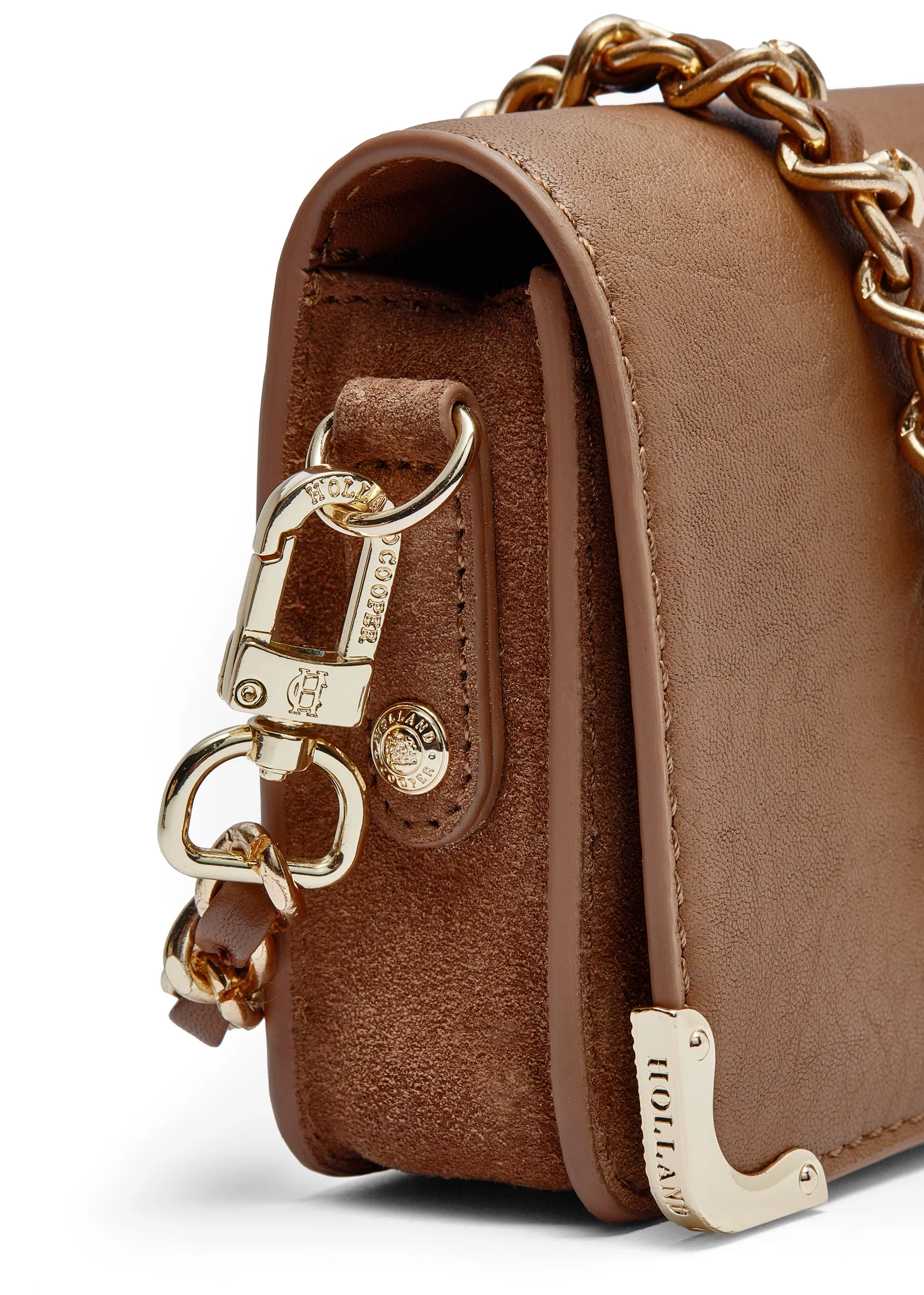 Kensington Crossbody Bag (Tan) - Image 12