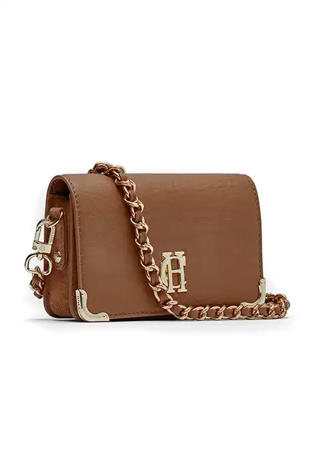 Kensington Crossbody Bag (Tan) - Image 5