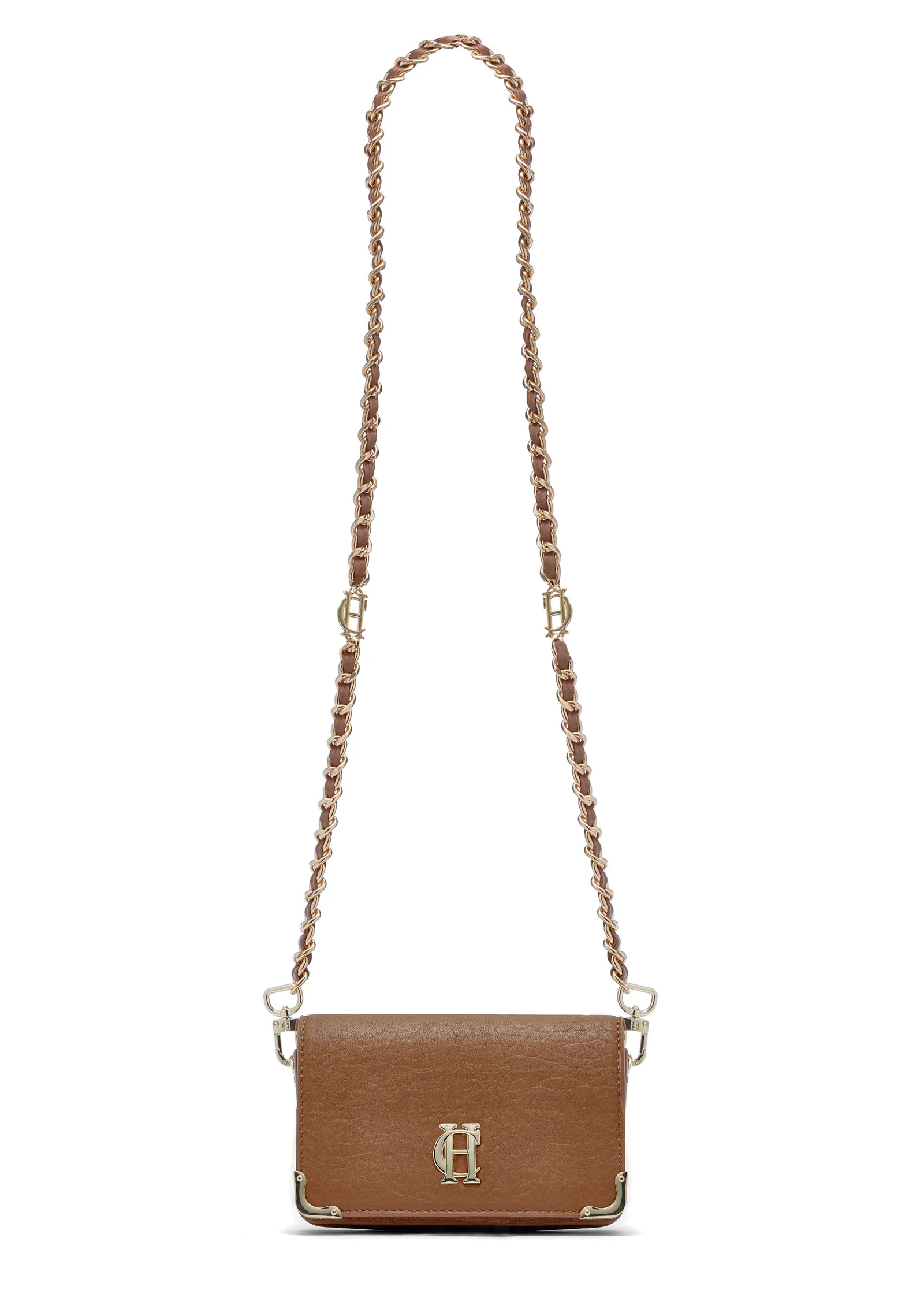 Kensington Crossbody Bag (Tan) - Image 8