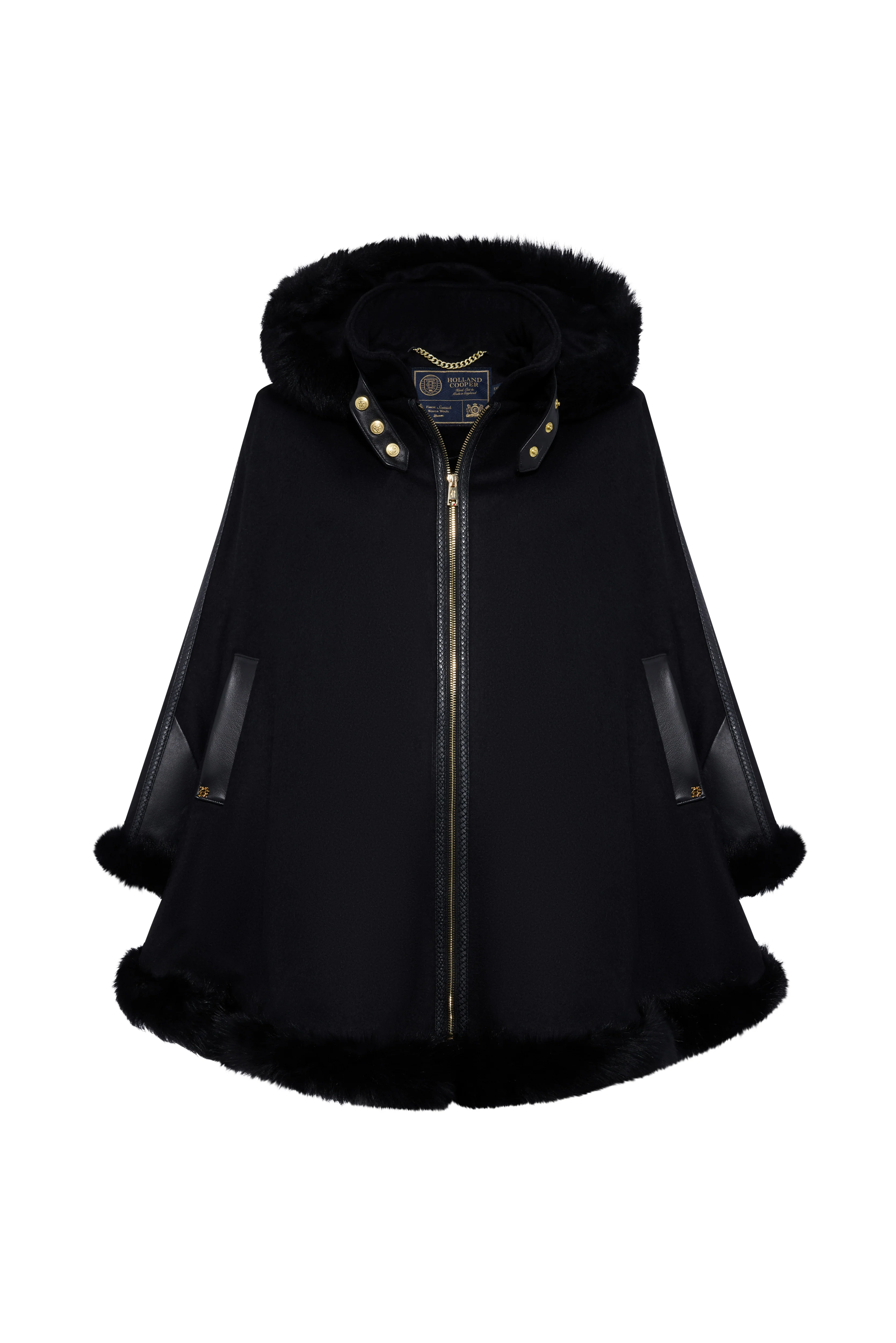 Kensington Gold Label Cape (Soft Black) - Image 10