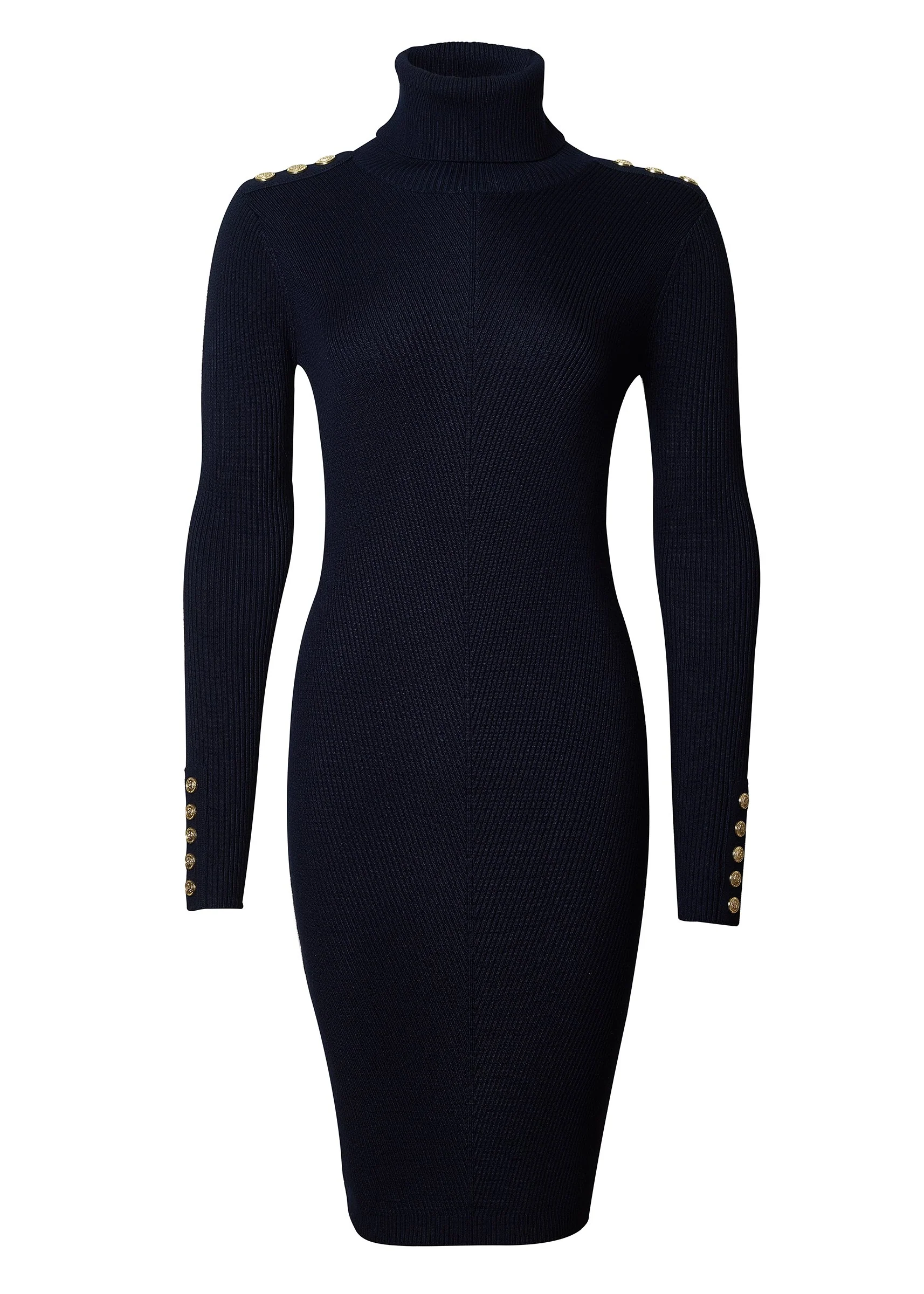 Kensington Jumper Dress (Ink Navy) - Image 4