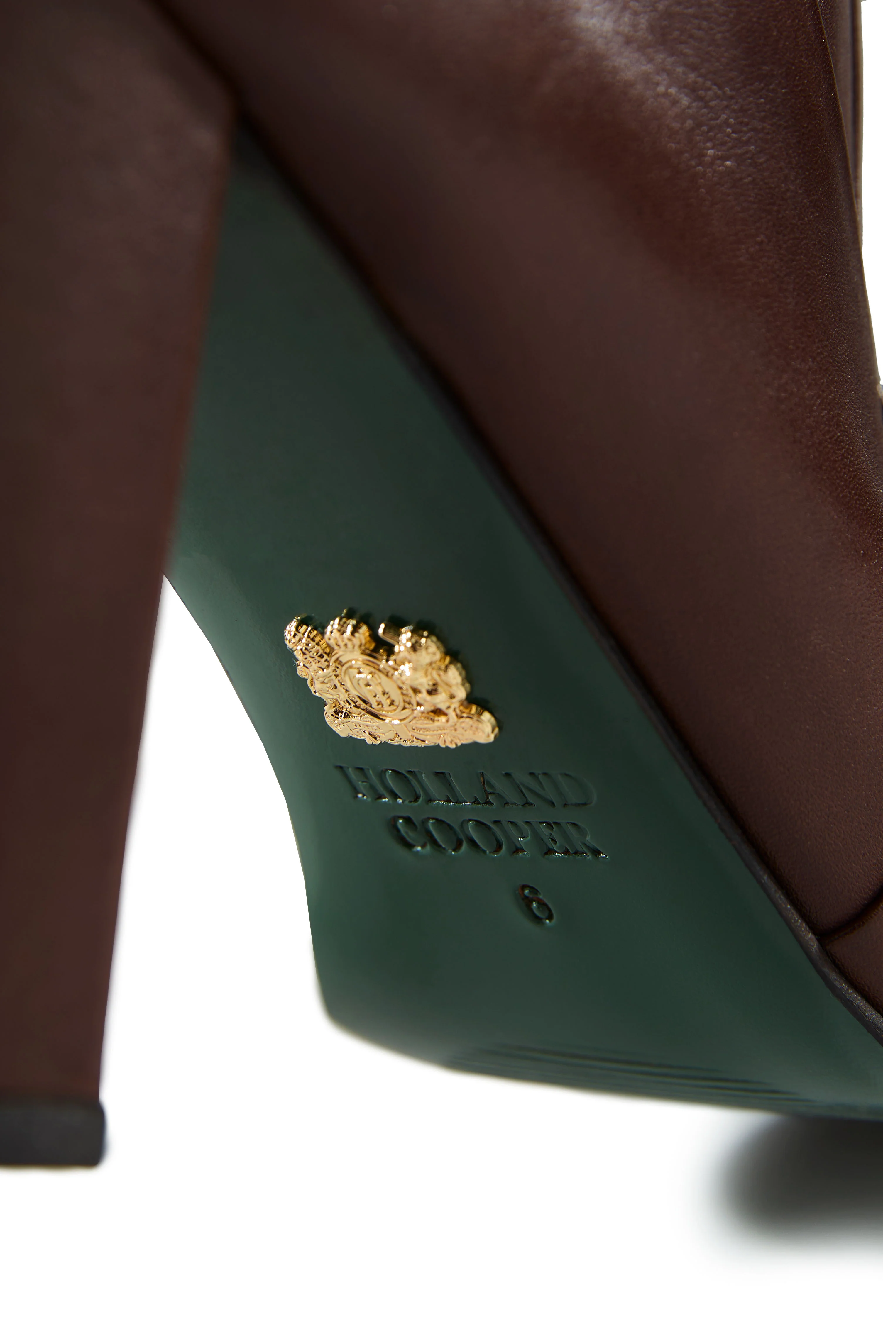 Kensington Knee Boot (Chocolate) - Image 7