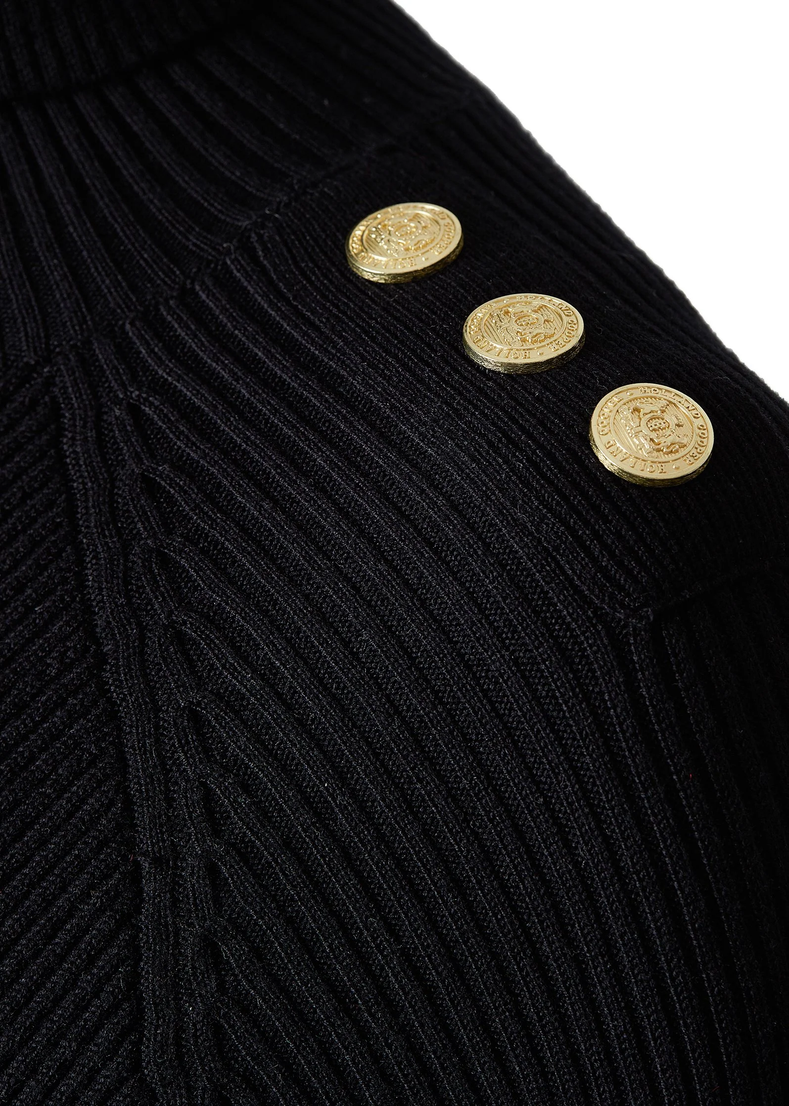 Kensington Midi Jumper Dress (Black) - Image 8
