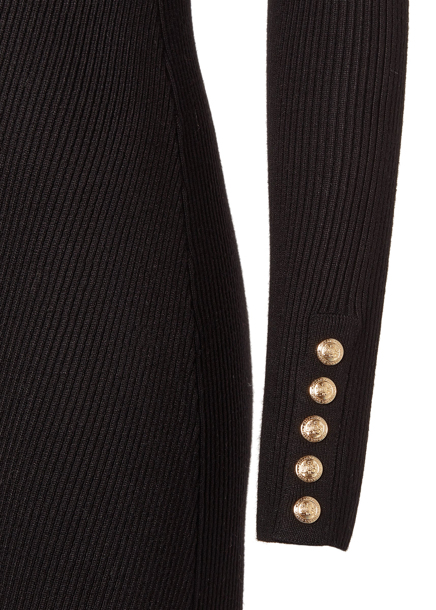 Kensington Mini Dress (Black) - Image 8