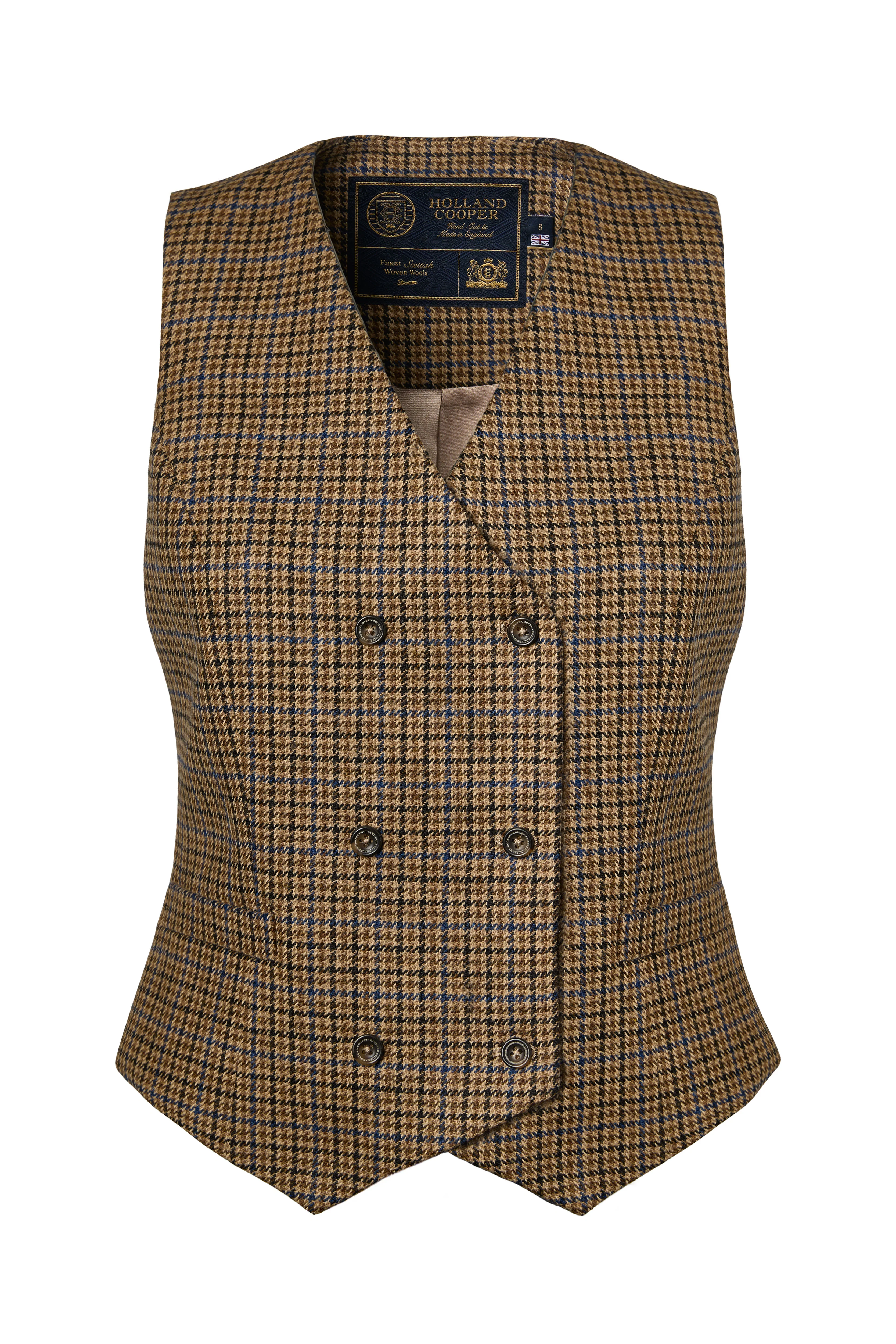 Kensington Waistcoat (Abbot Check Tweed) - Image 4
