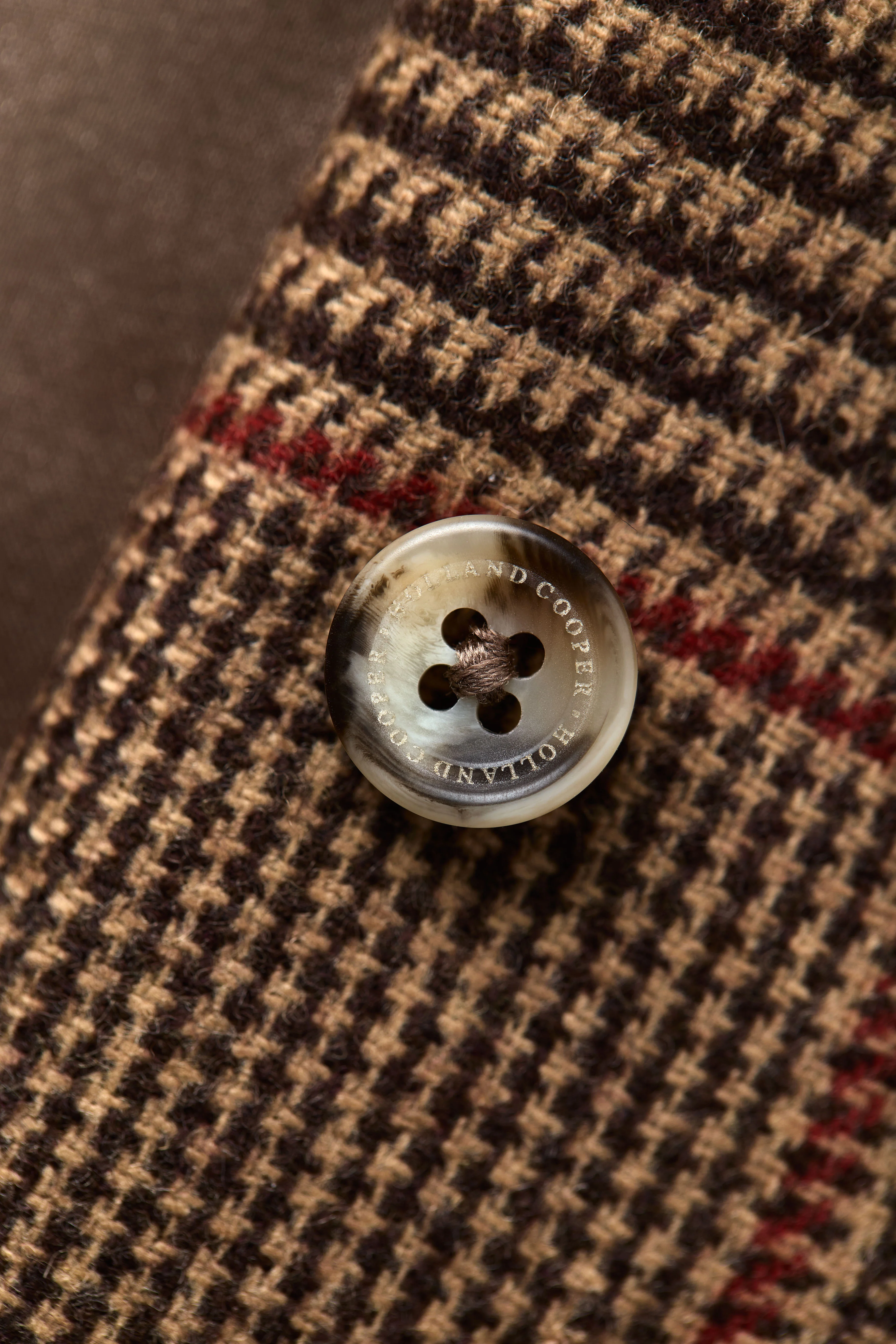 Kensington Waistcoat (Clarence Check Merlot) - Image 8