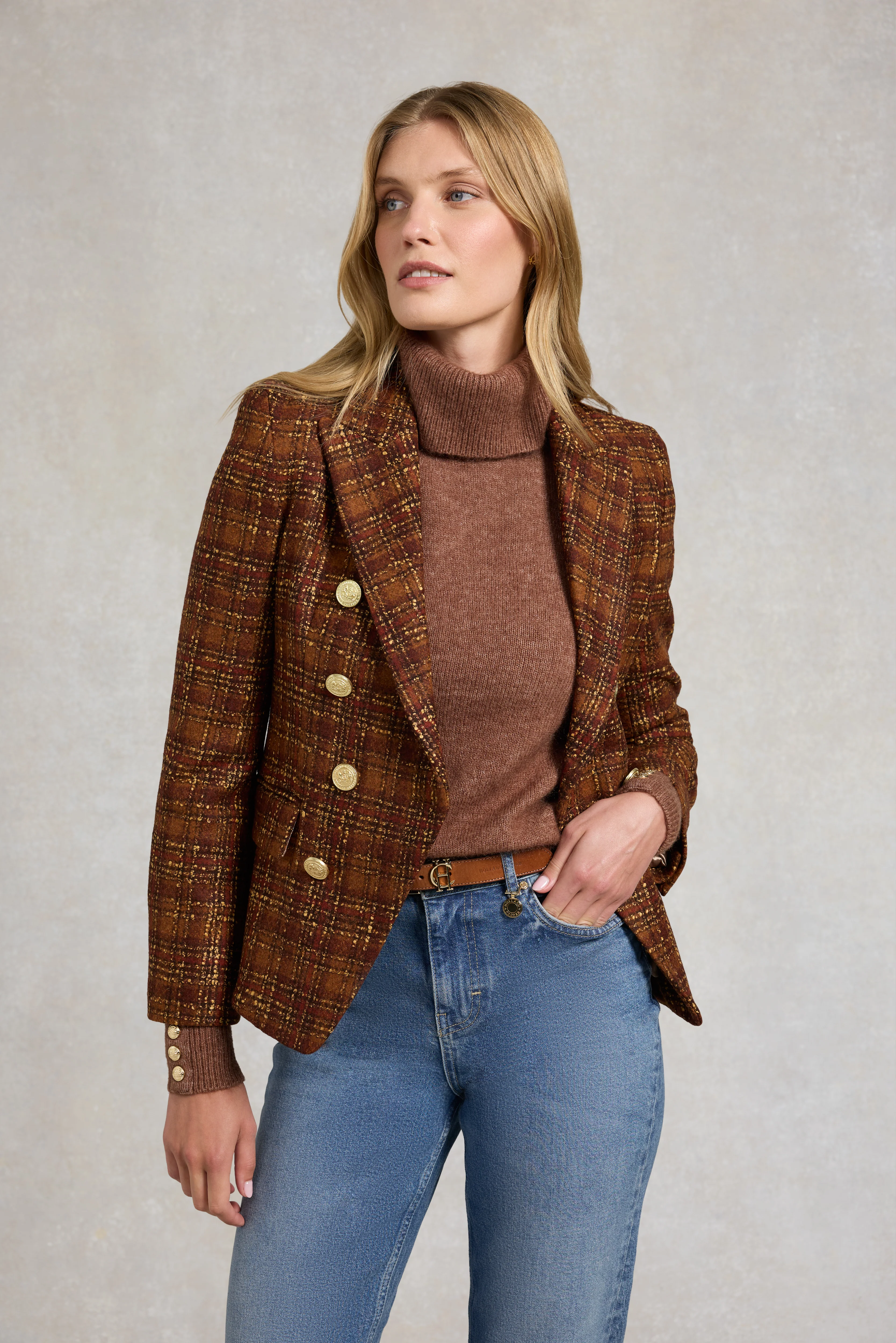 Knightsbridge Blazer (Amber Tweed) - Image 2
