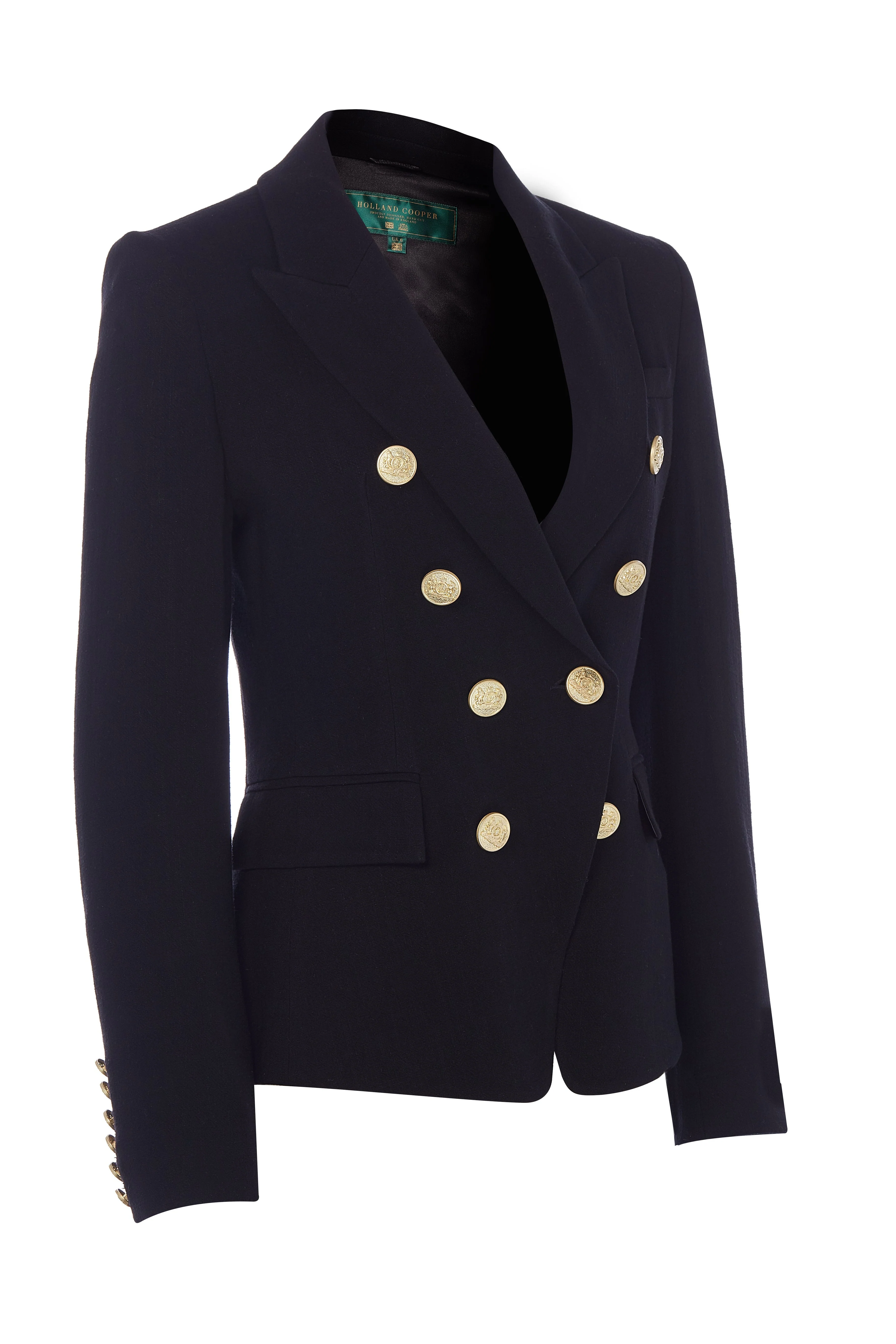 Knightsbridge Blazer (Black Linen) - Image 9