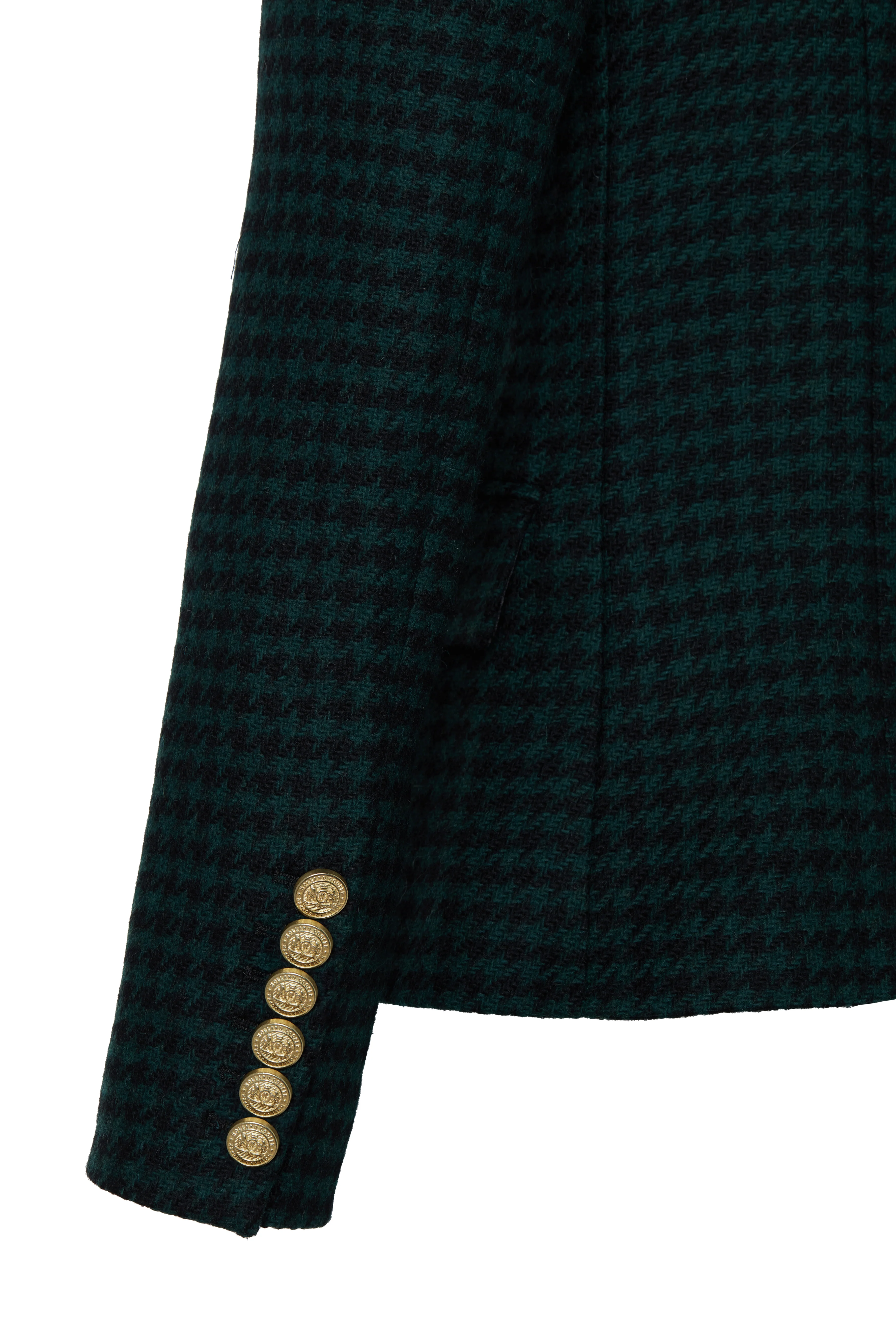 Knightsbridge Blazer (Emerald Houndstooth) - Image 10