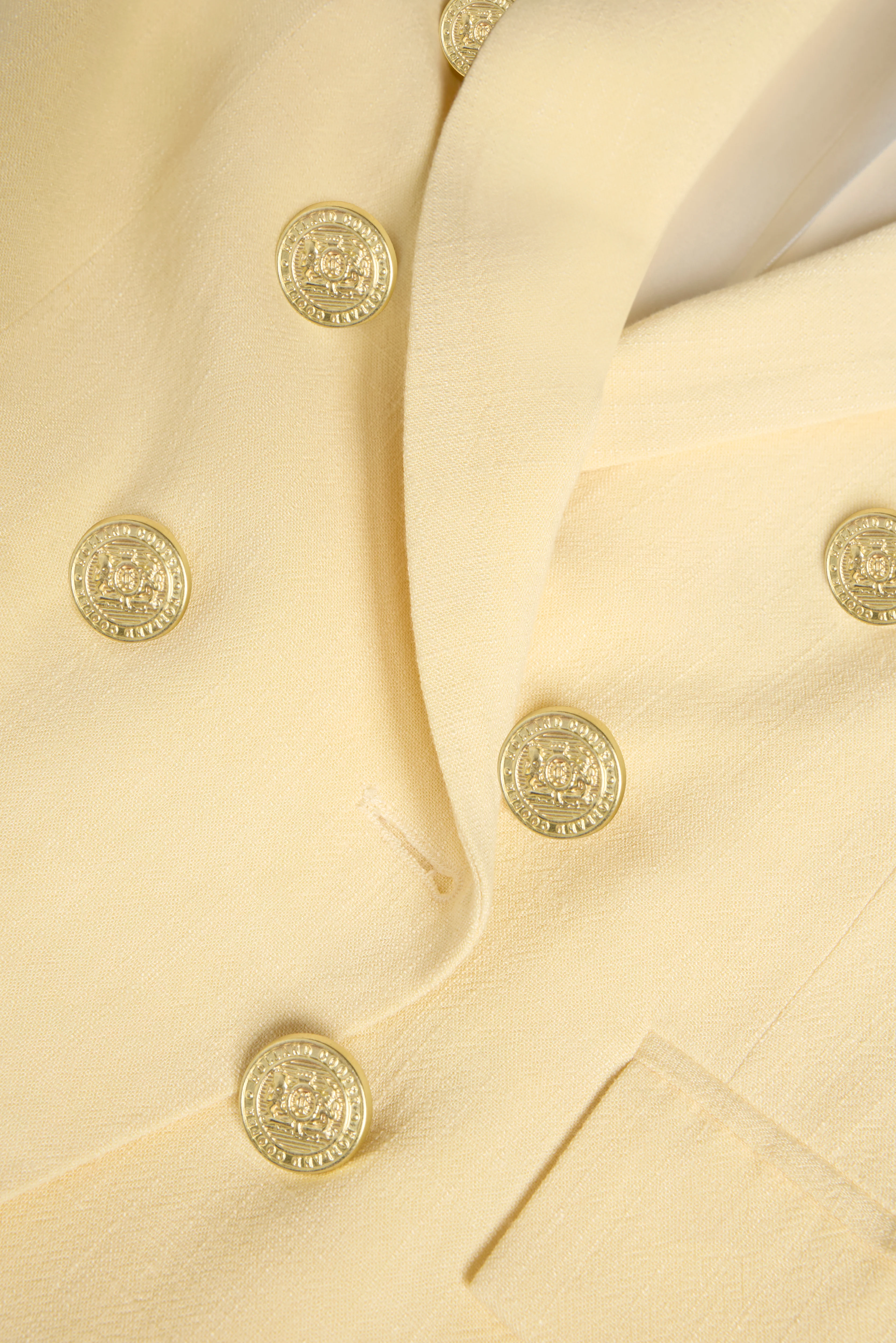 Knightsbridge Blazer (Lemon Linen) - Image 8