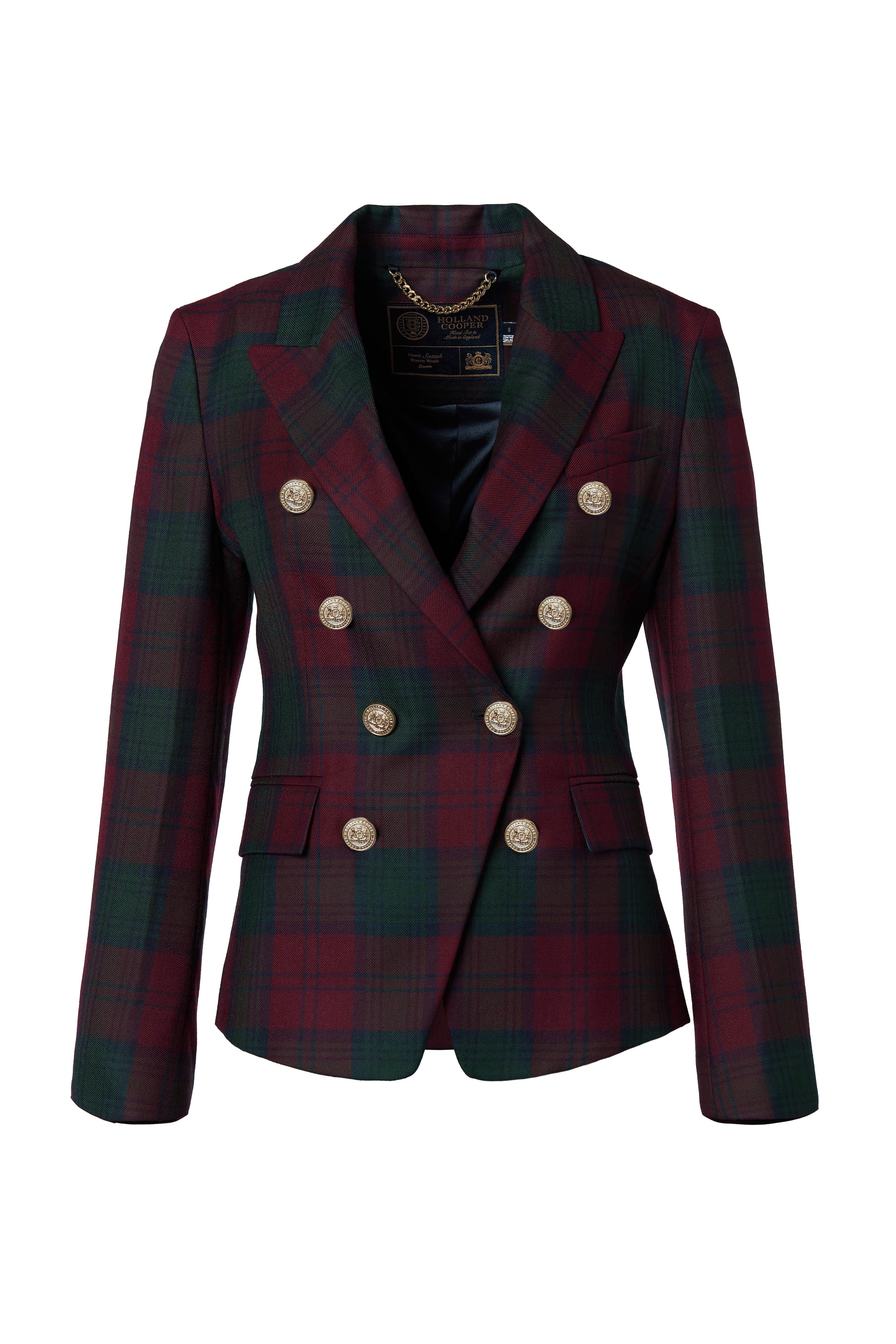 Knightsbridge Blazer (Mulberry Tartan) - Image 9