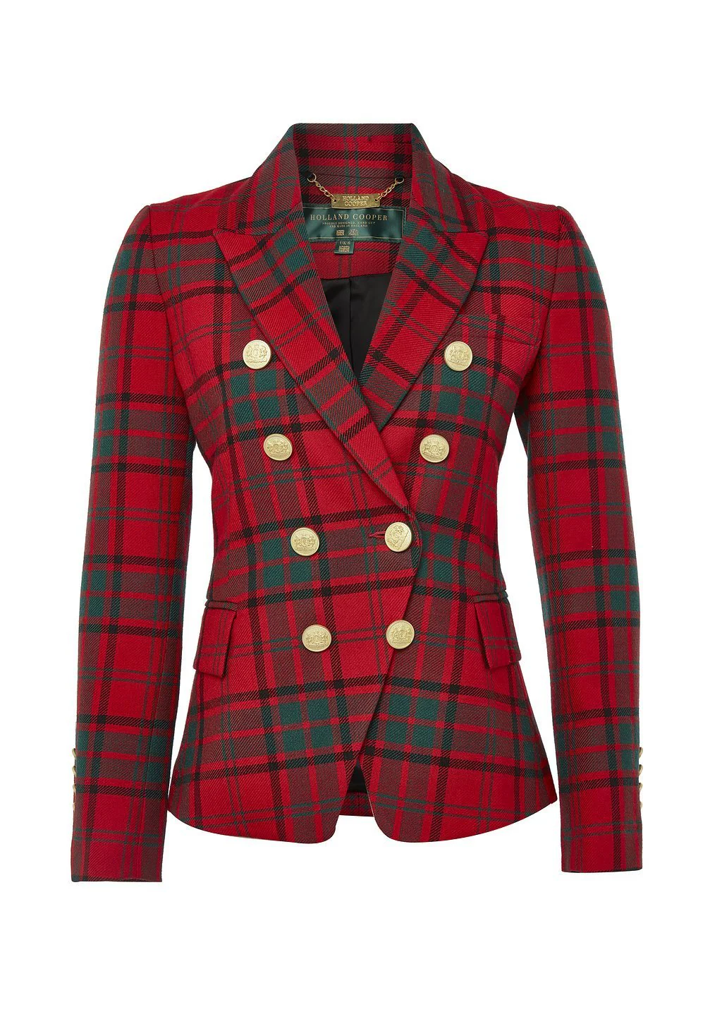Knightsbridge Blazer (Red Tartan) - Image 3