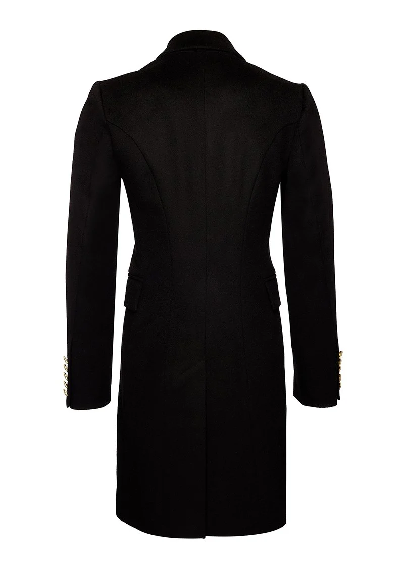 Knightsbridge Coat (Black) - Image 6