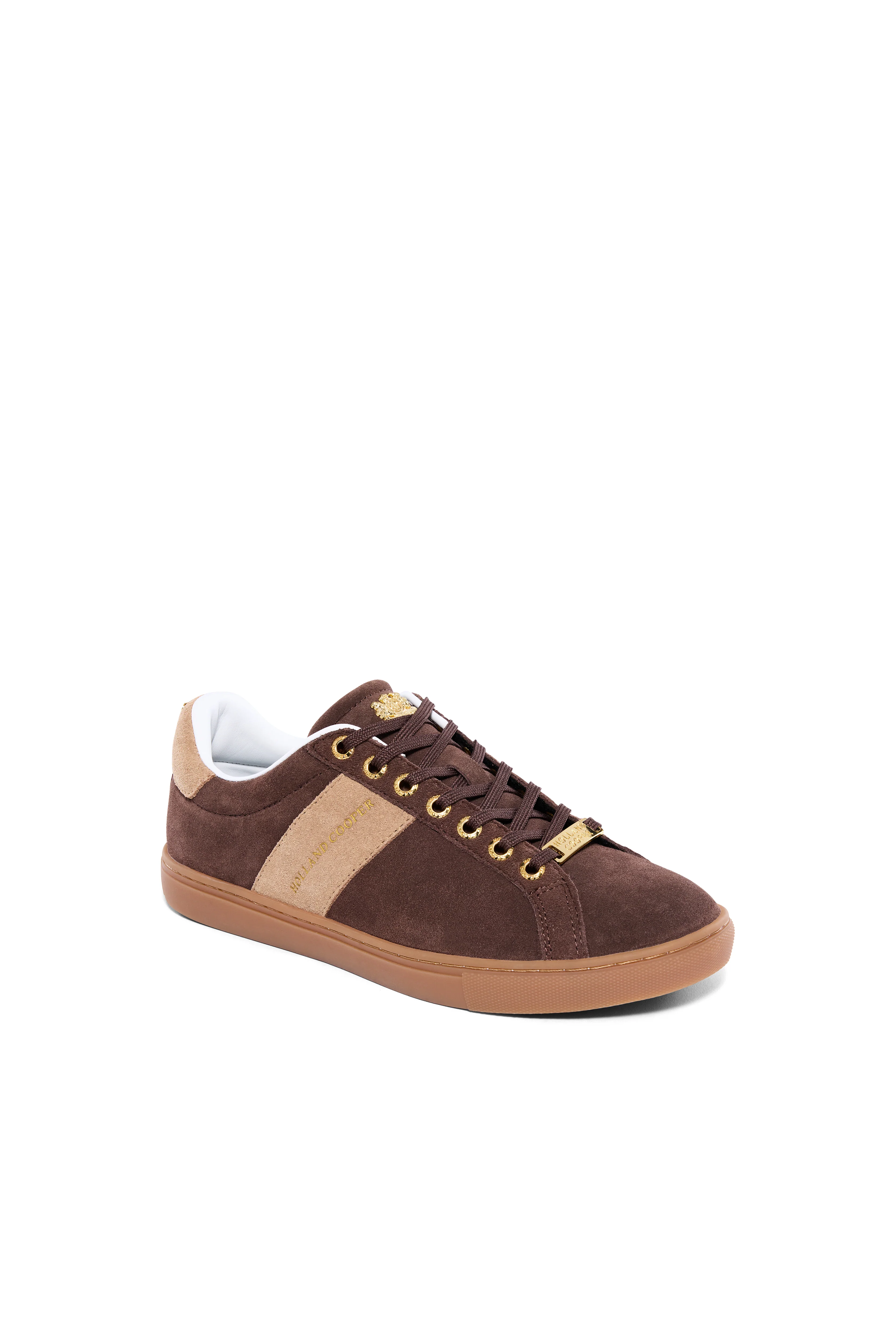 Knightsbridge Court Trainer (Dark Chocolate Taupe) - Image 4