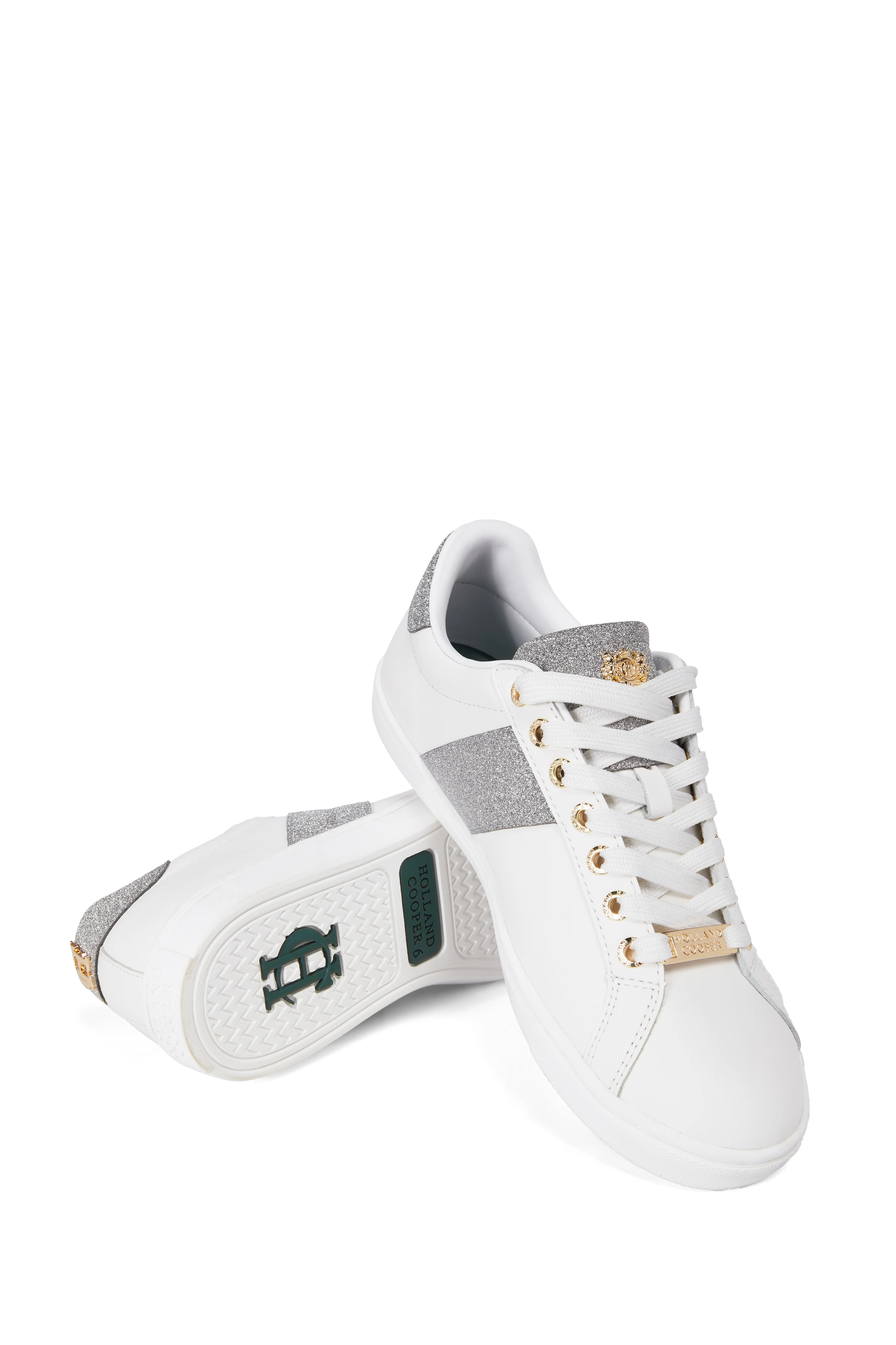 Knightsbridge Court Trainer (Silver Crystal) - Image 6