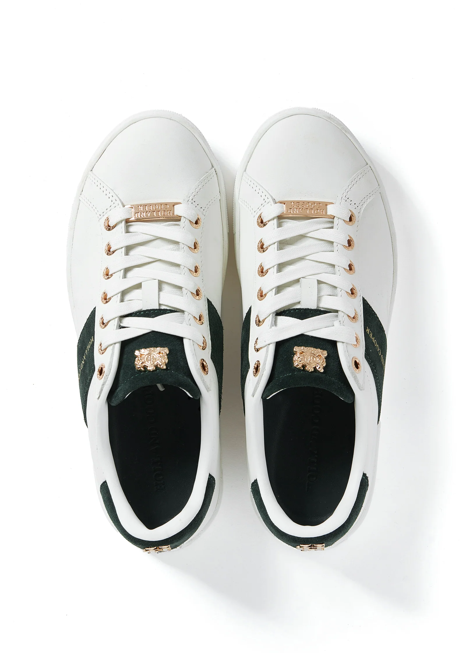 Knightsbridge Court Trainer (White Racing Green) - Image 5