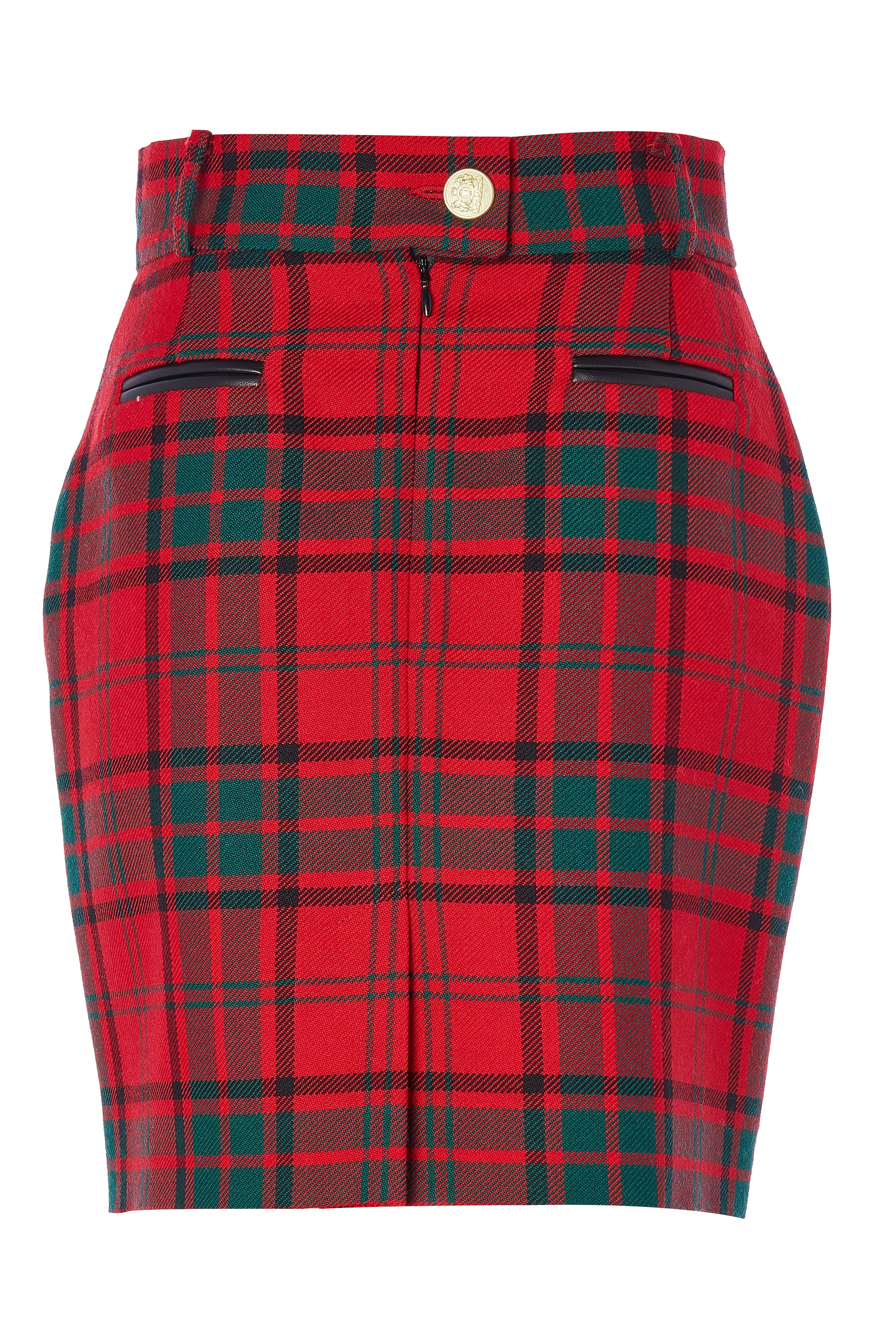 Knightsbridge Skirt (Red Tartan) - Image 9