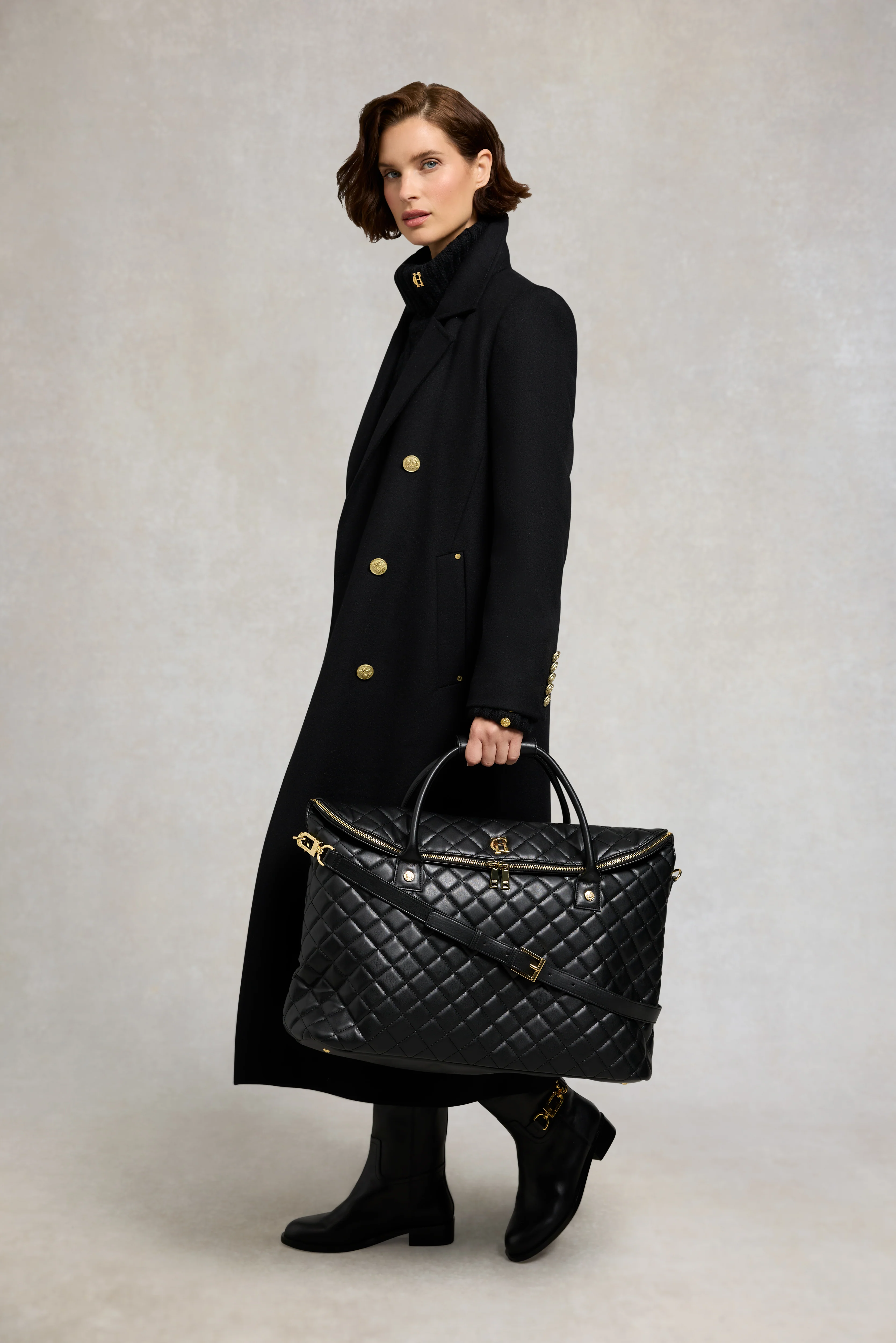 Knightsbridge Travel Bag (Black) - Image 3
