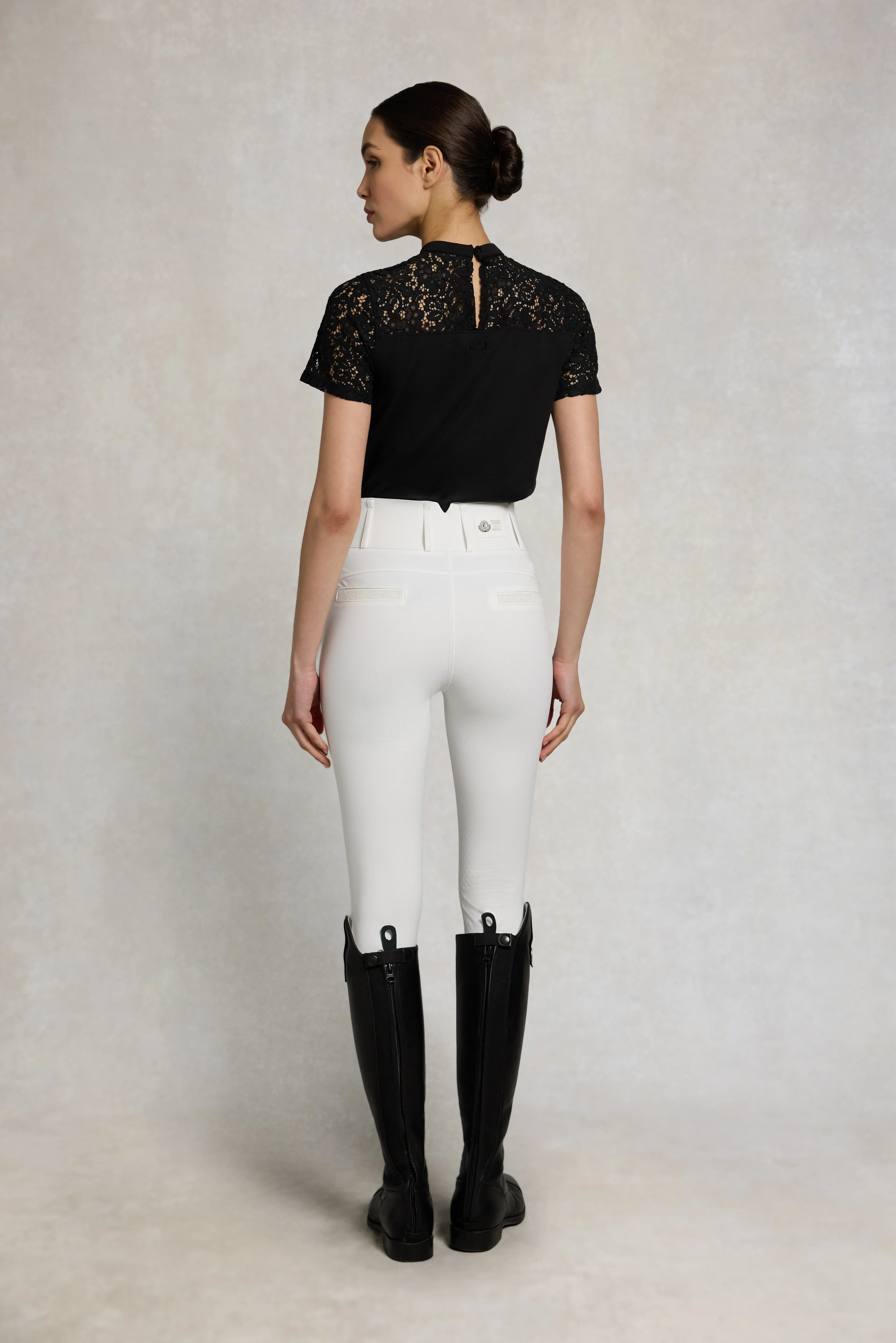 Lace Tee (Black) - Image 5